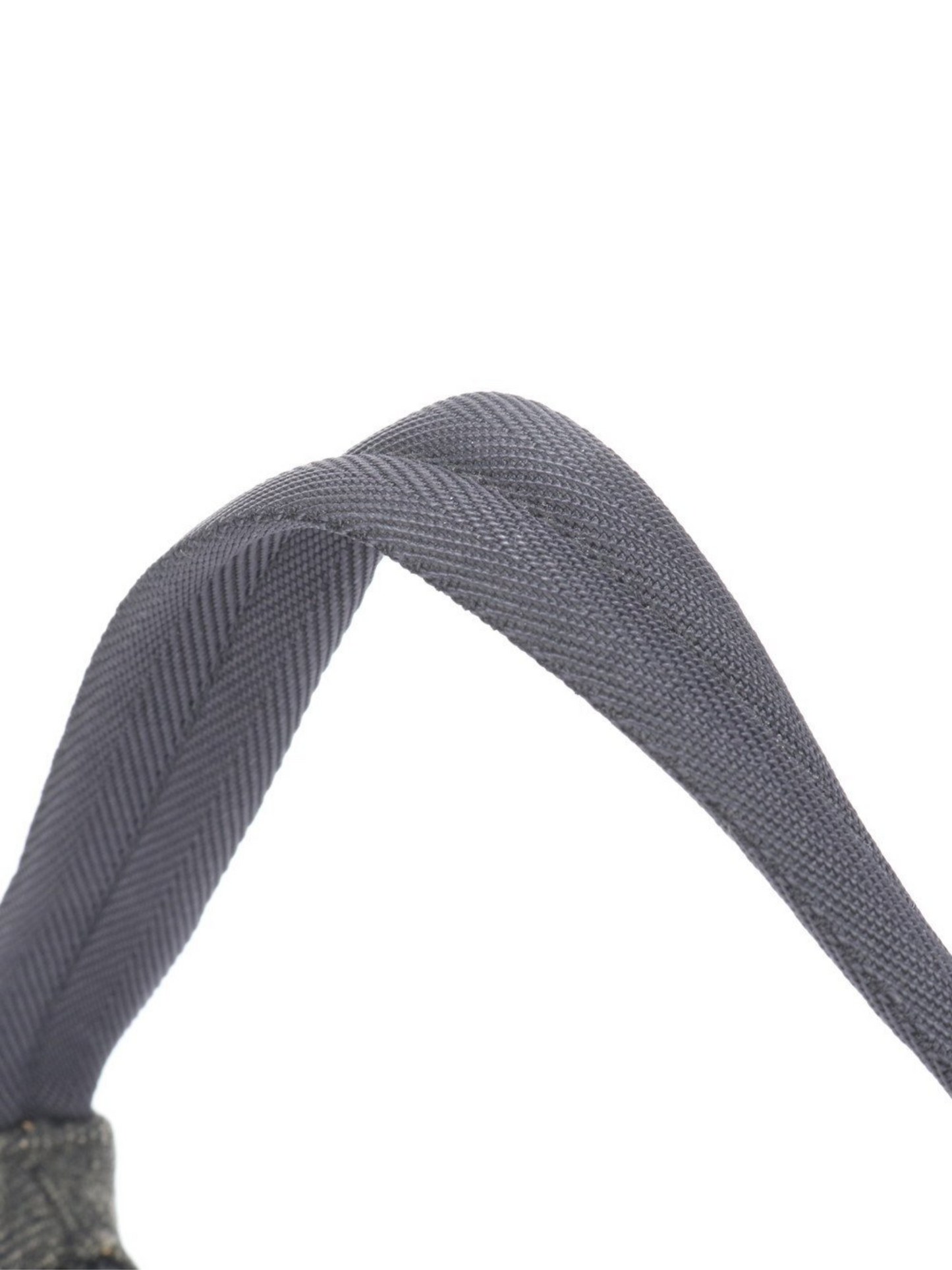 Prada Grey Wool Shoulder Bag