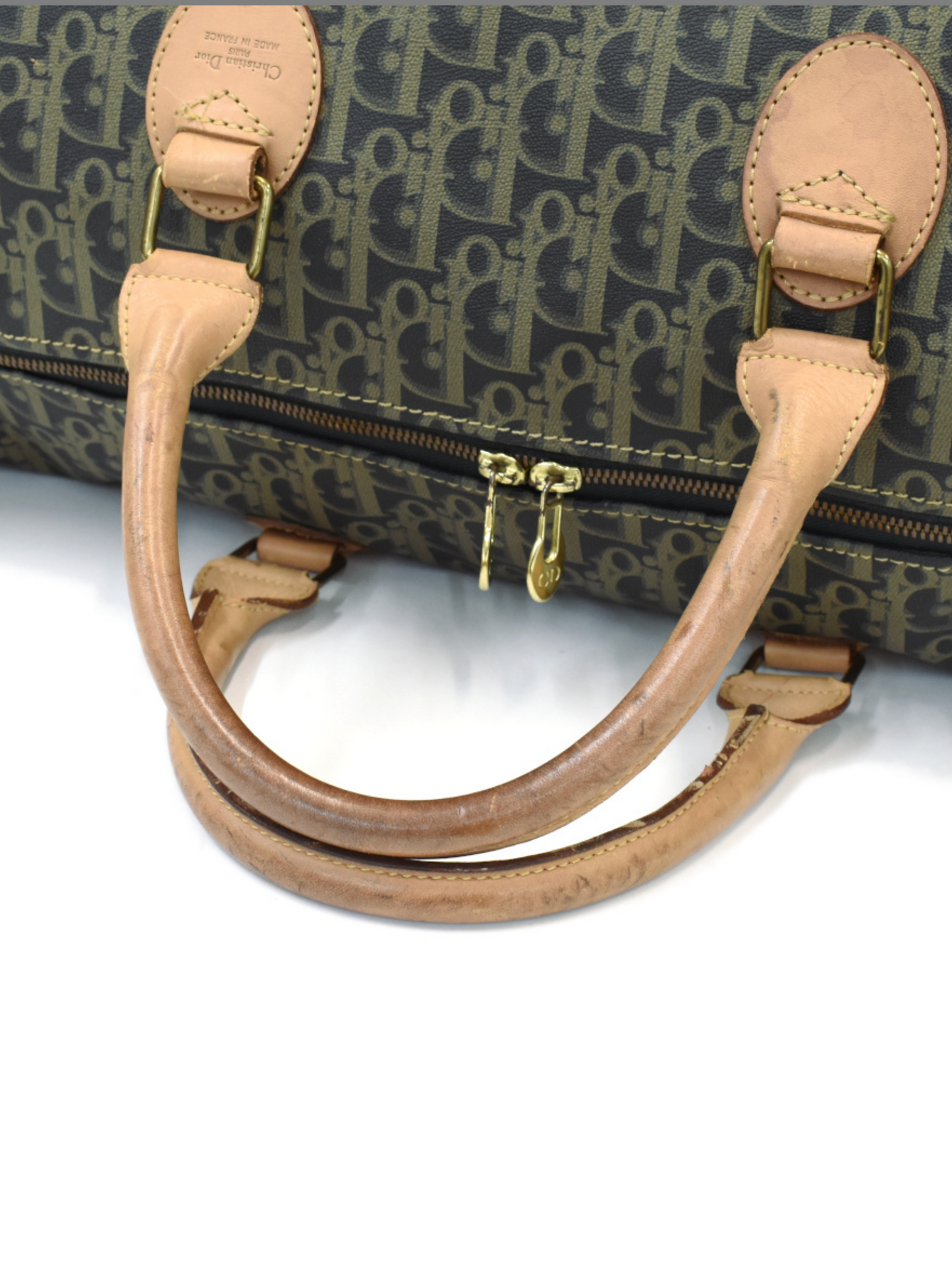 Christian Dior Trotter Travel Boston Bag