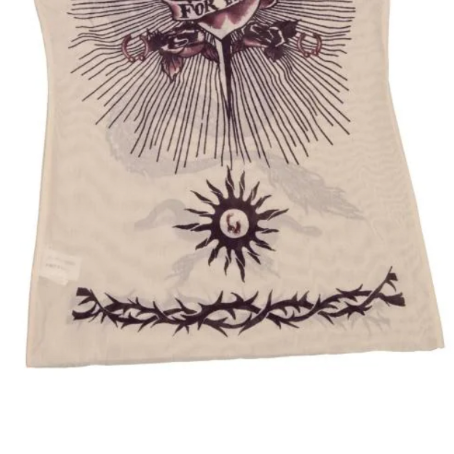 Jean Paul Gaultier Safe Sex Forever Mesh Tank Top