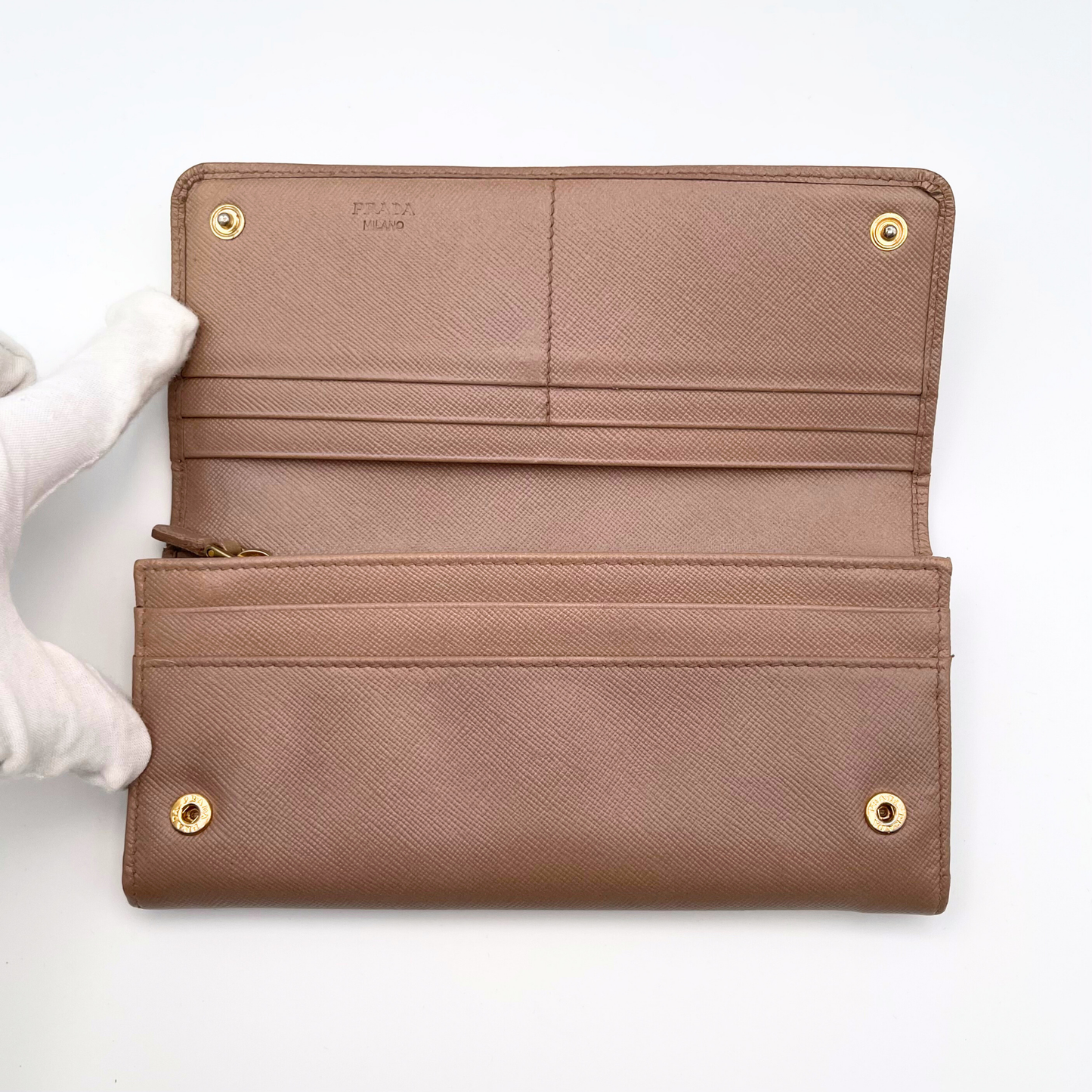 Prada Saffiano Wallet