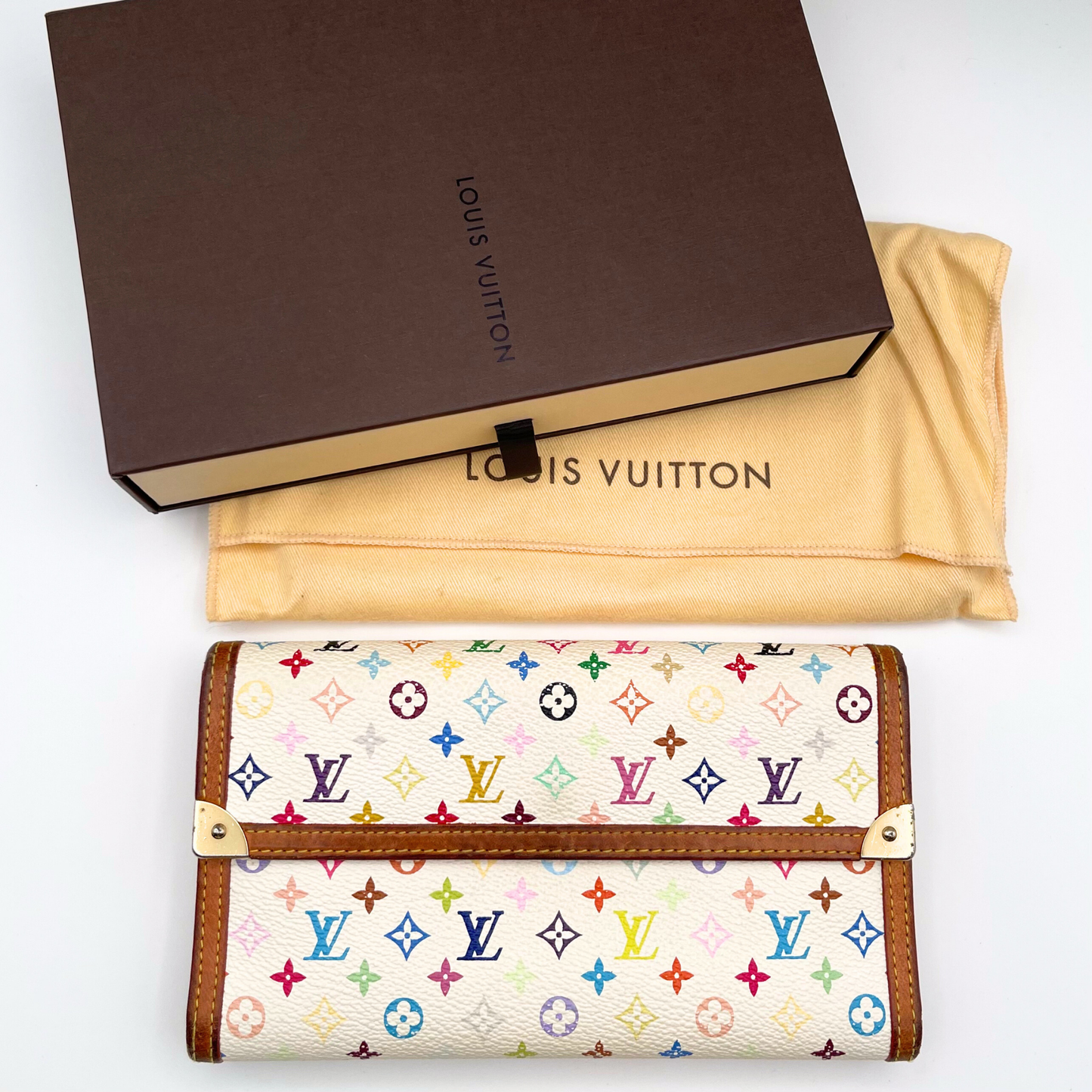 Louis Vuitton Multicolor International Wallet