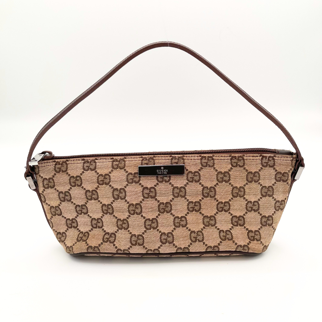 Gucci Monogram Boat Pochette