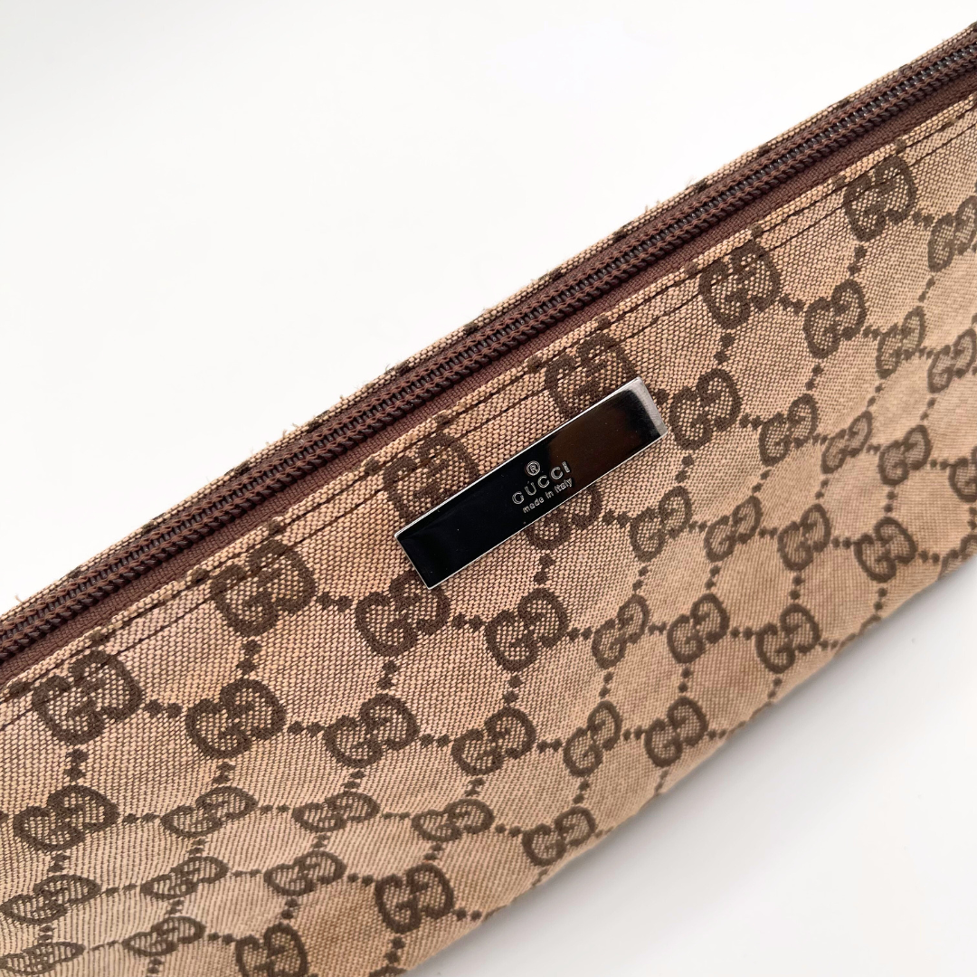 Gucci Monogram Boat Pochette