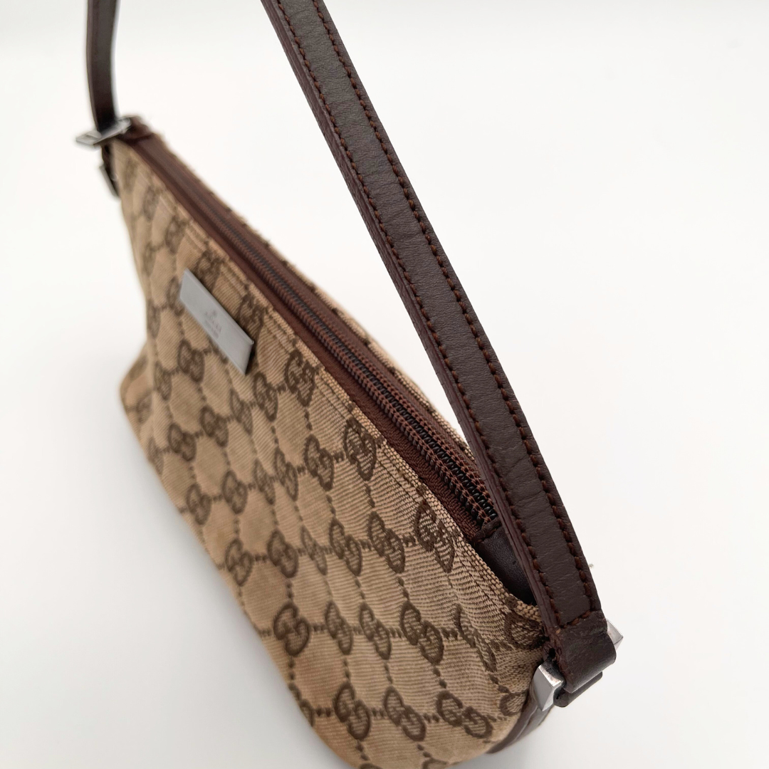 Gucci Monogram Boat Pochette