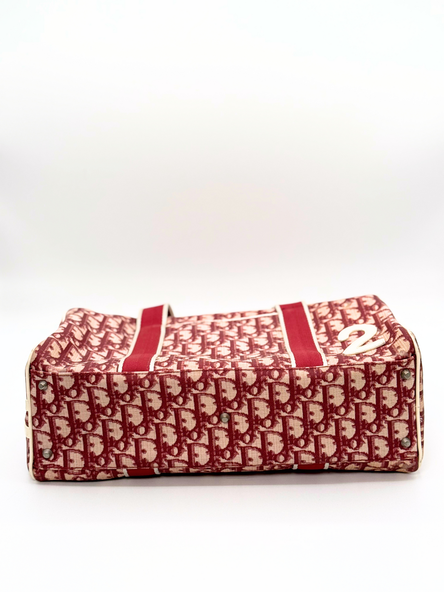 Dior Red Trotter Boston Bag