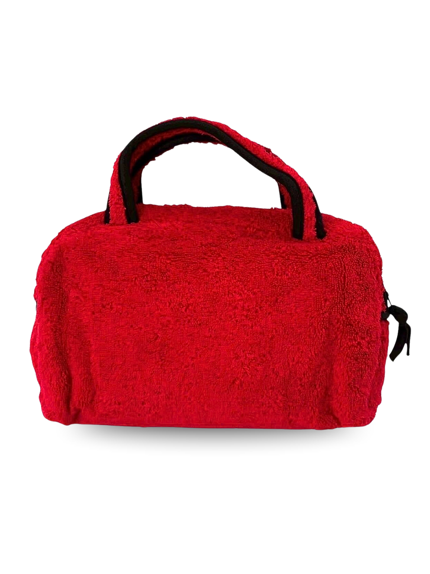 Dior Red Terry Cloth Bag
