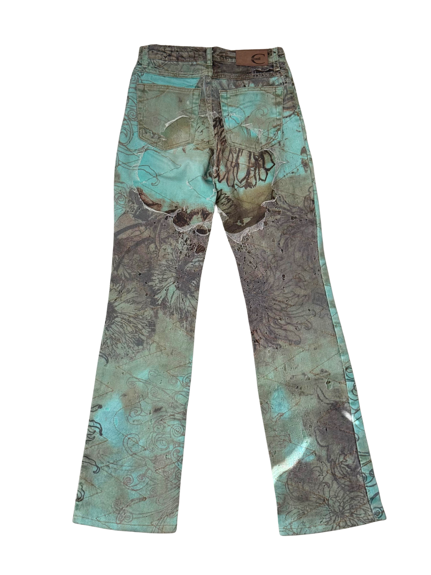 Just Cavalli Distressed Pants