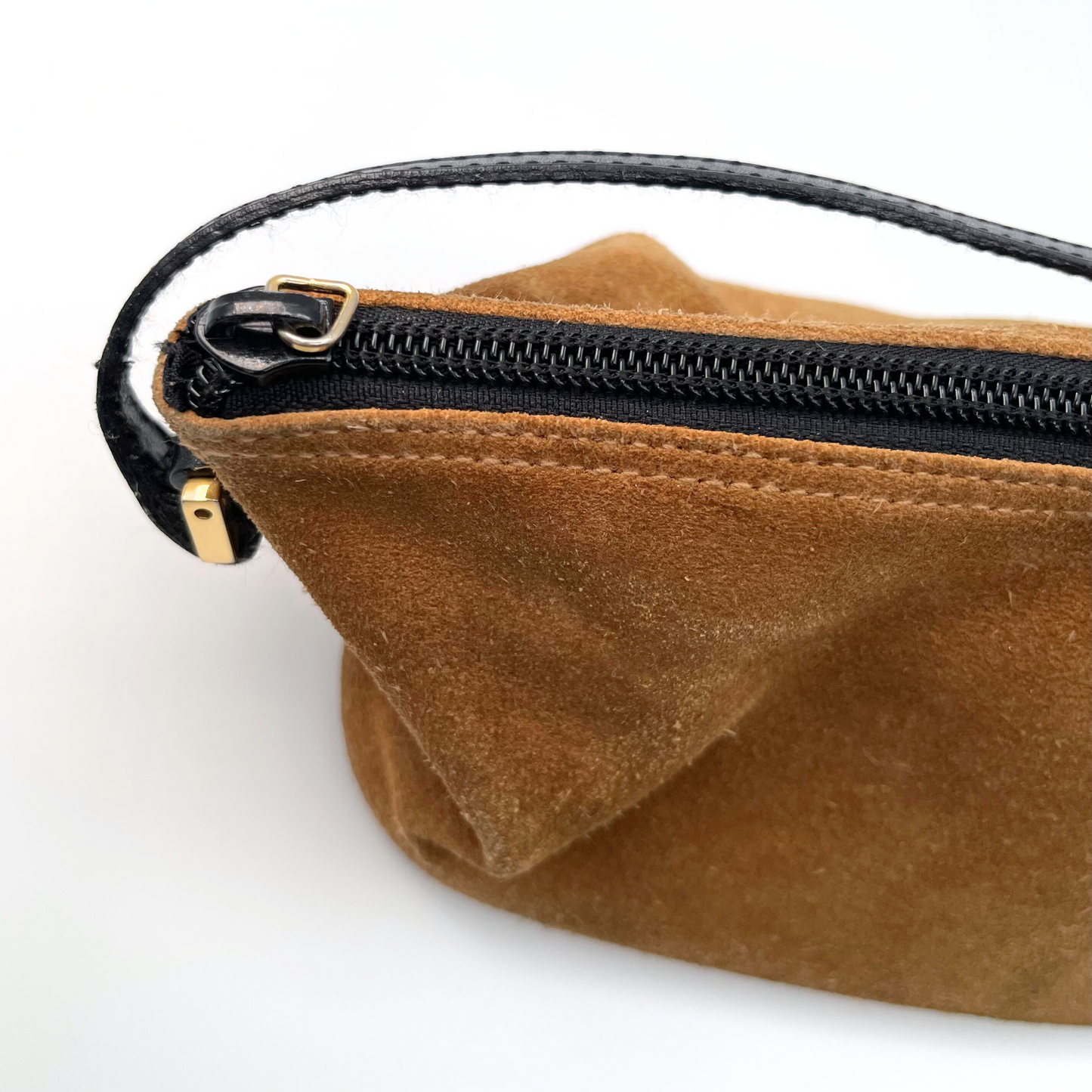 Gucci Suede Boat Pochette Bag