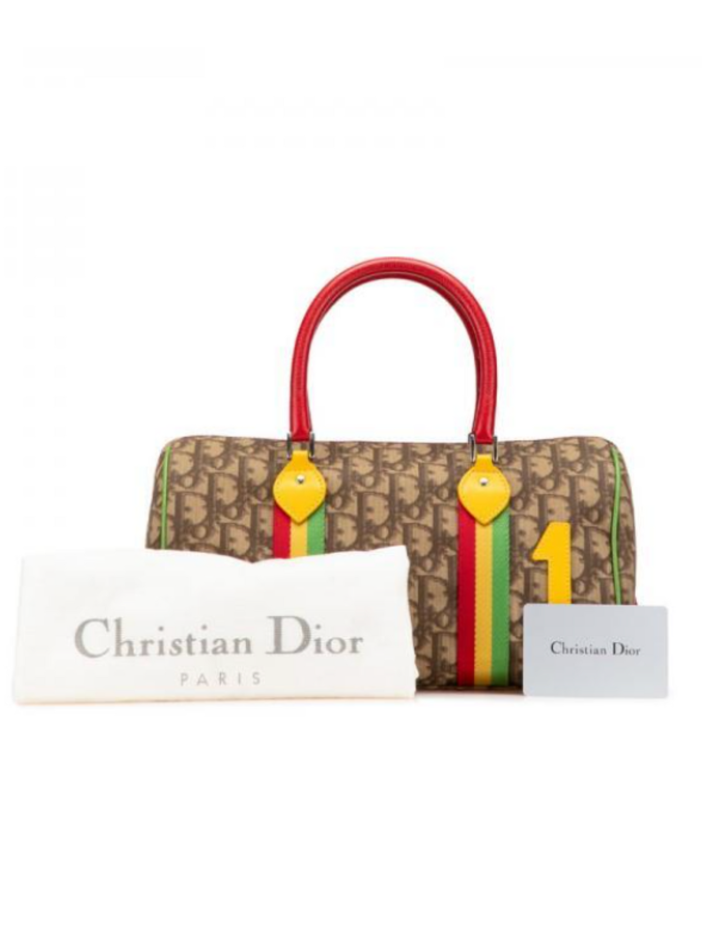 Christian Dior Rasta Boston Bag