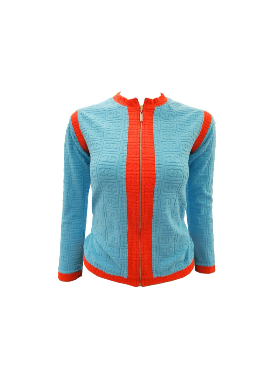 Chanel CC Terry Cloth Jacket