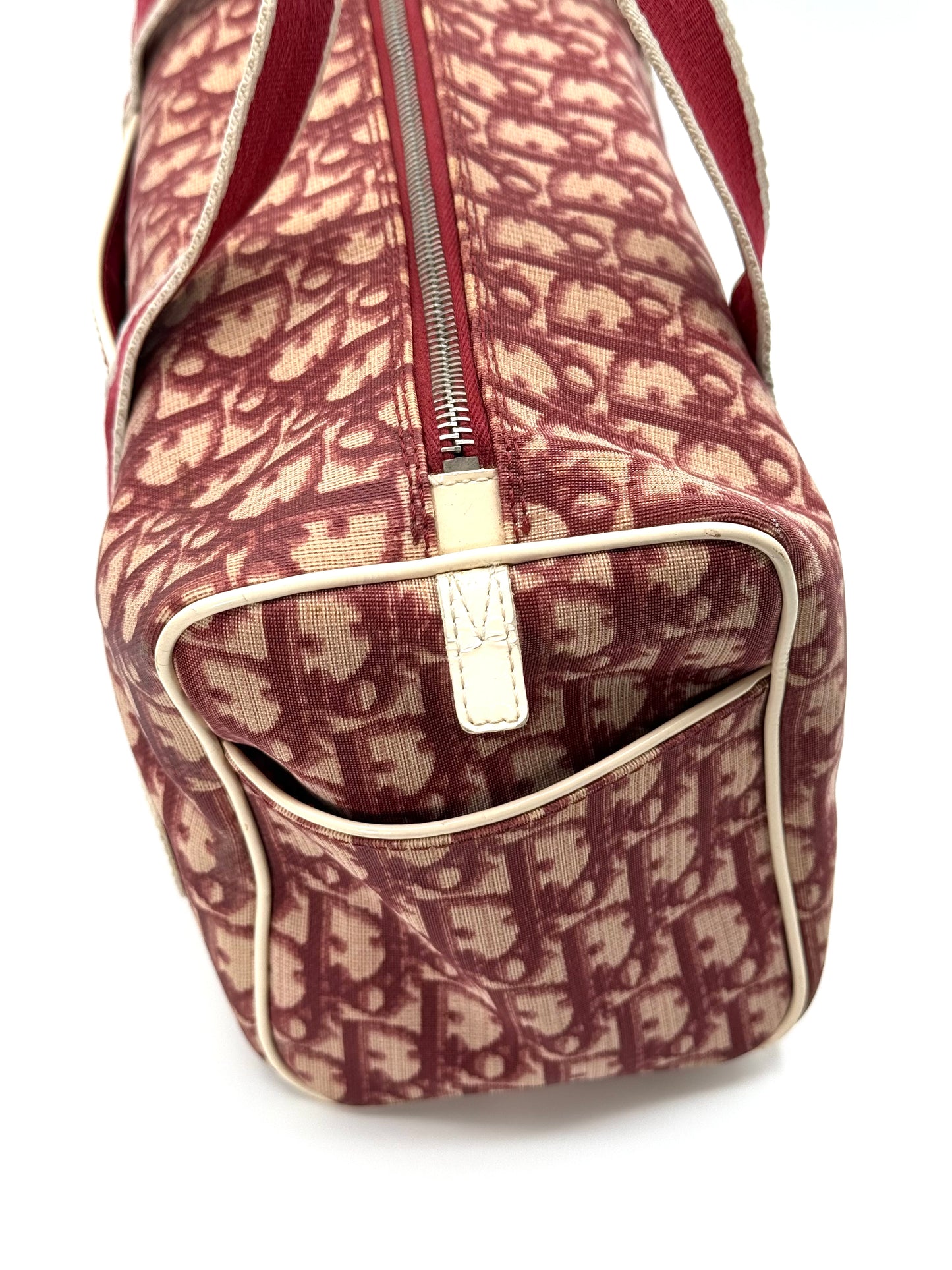Dior Diorissimo Red Top Handle Bag