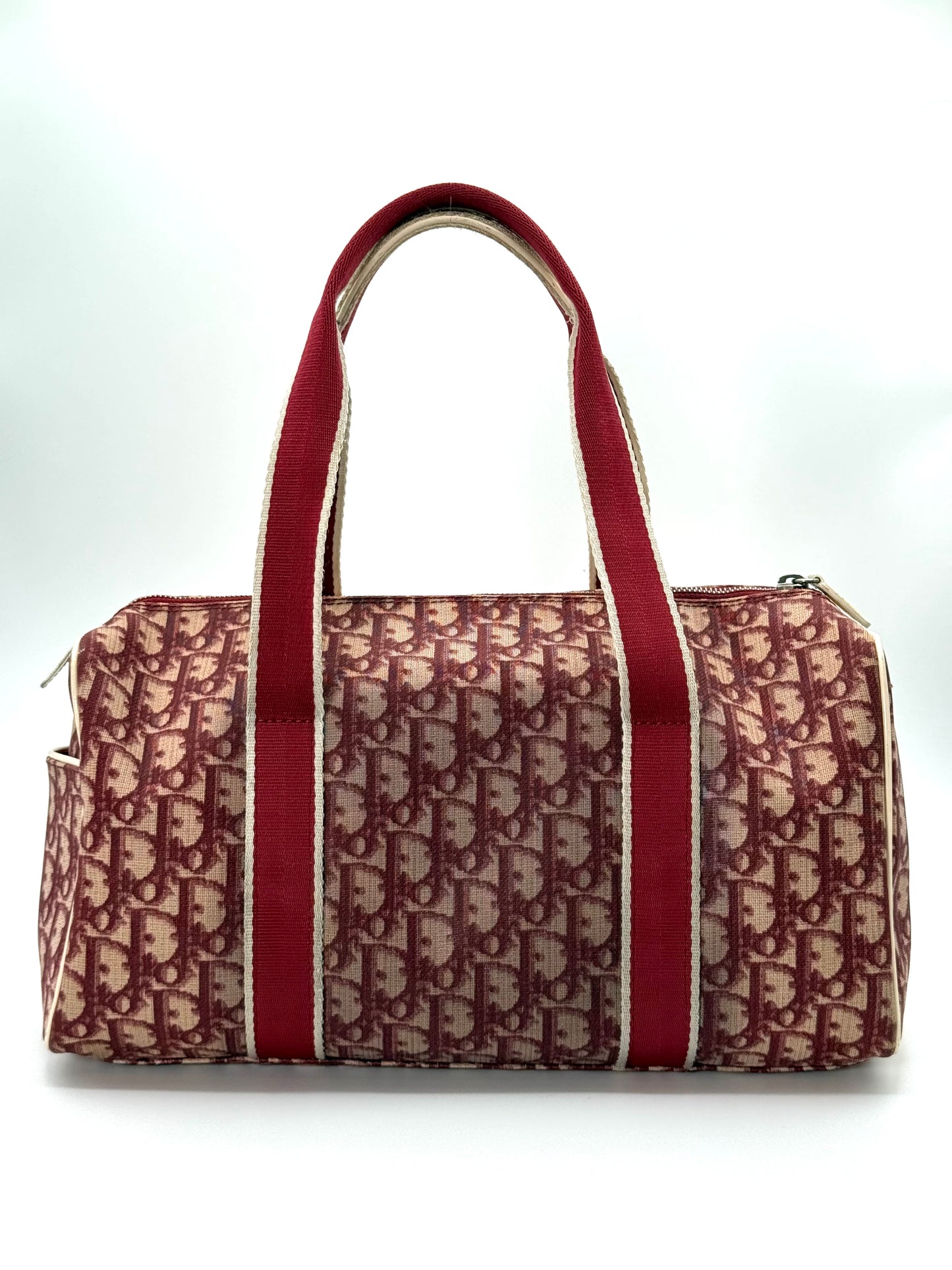 Dior Diorissimo Red Top Handle Bag