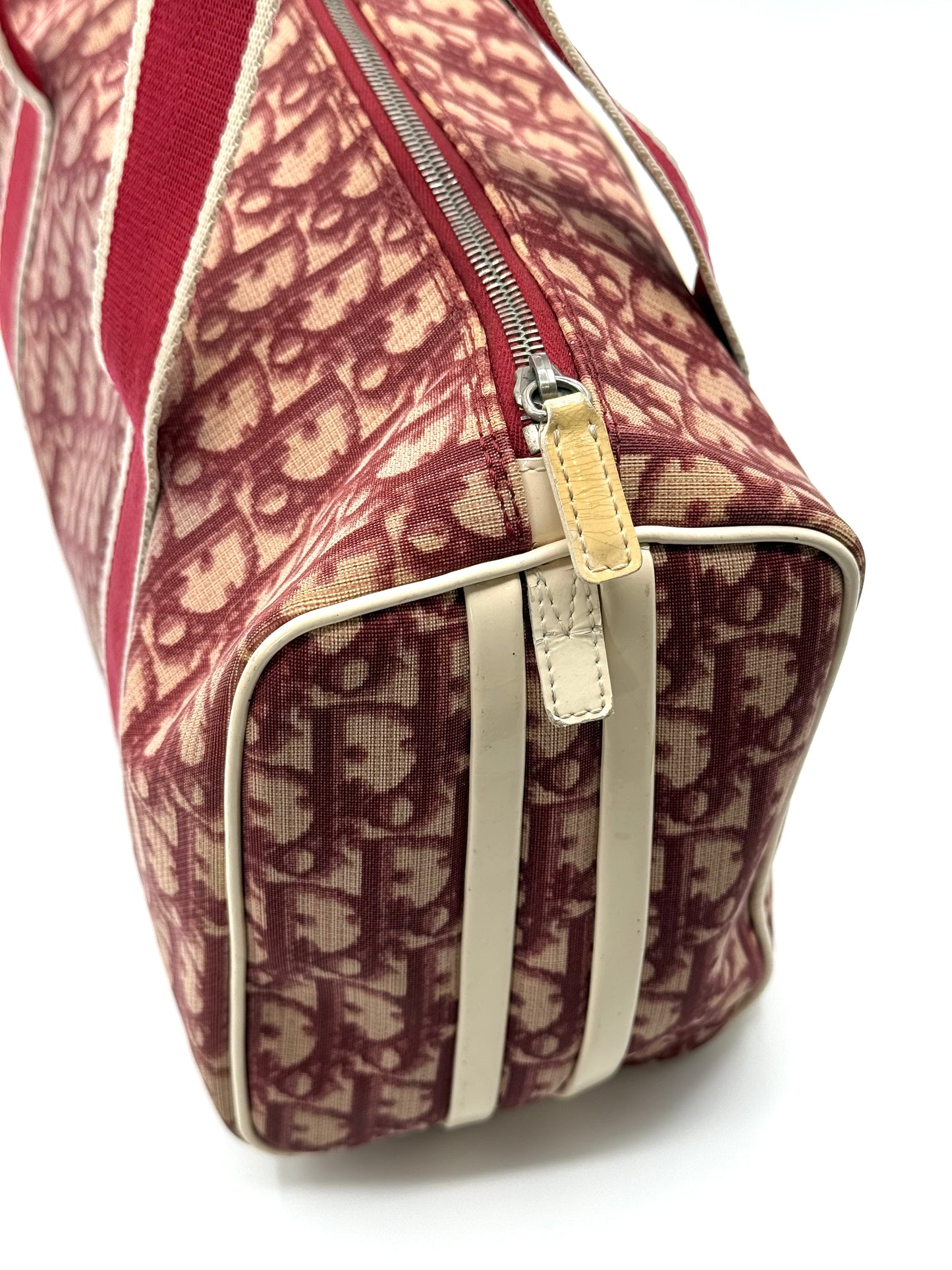 Dior Diorissimo Red Top Handle Bag