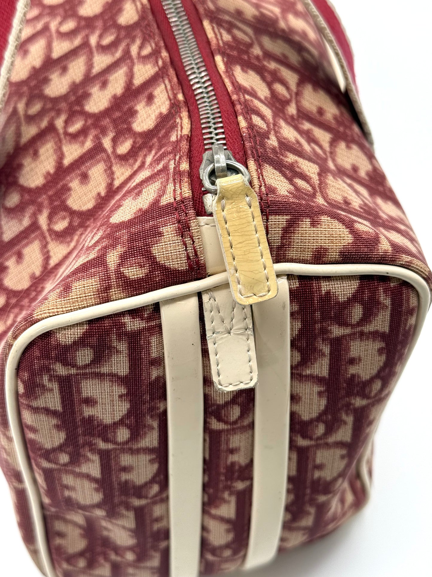Dior Diorissimo Red Top Handle Bag