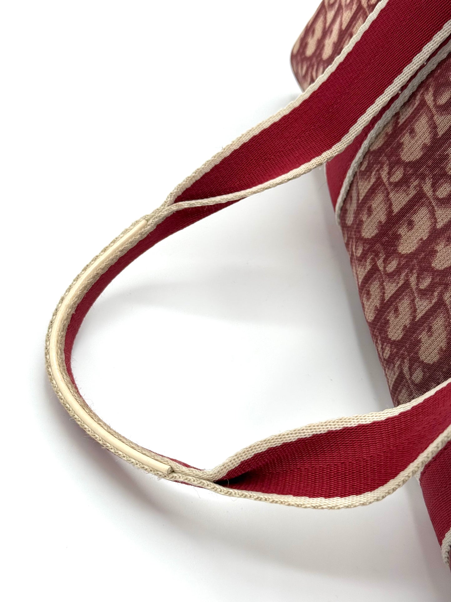 Dior Diorissimo Red Top Handle Bag