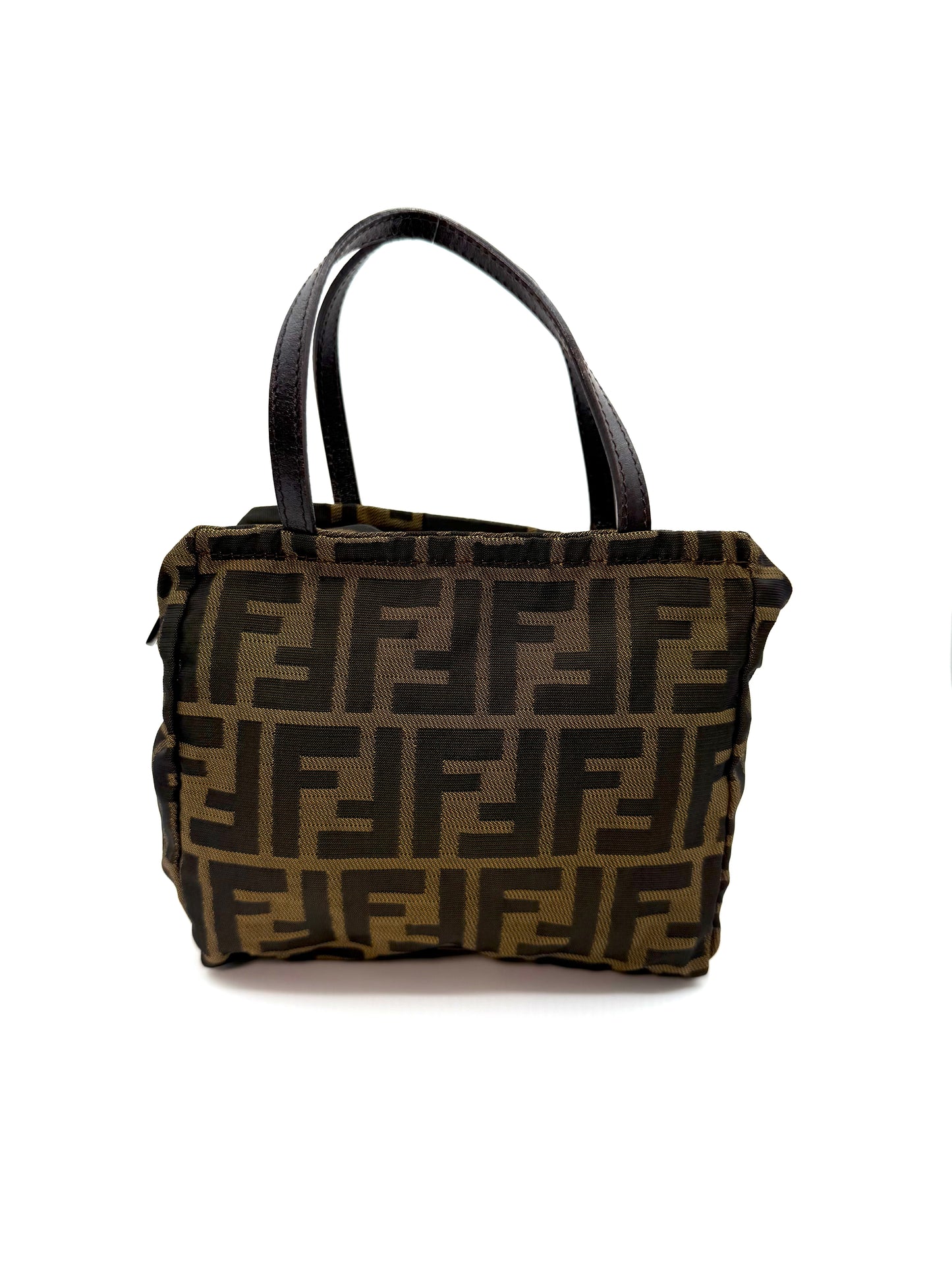 Fendi Zucca Canvas HandBag