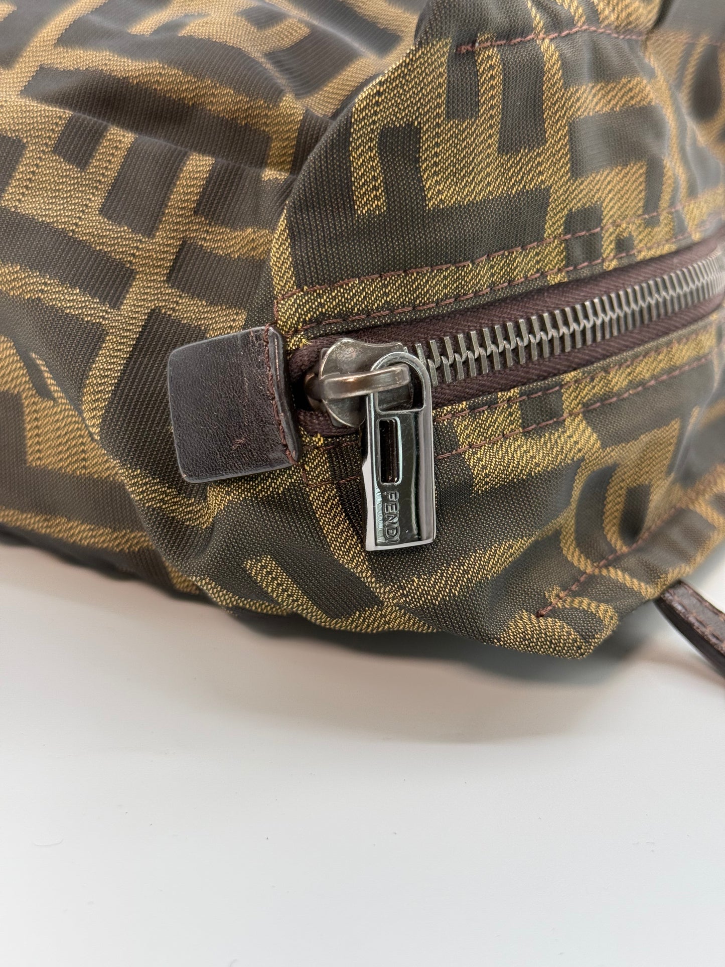 Fendi Zucca Canvas HandBag