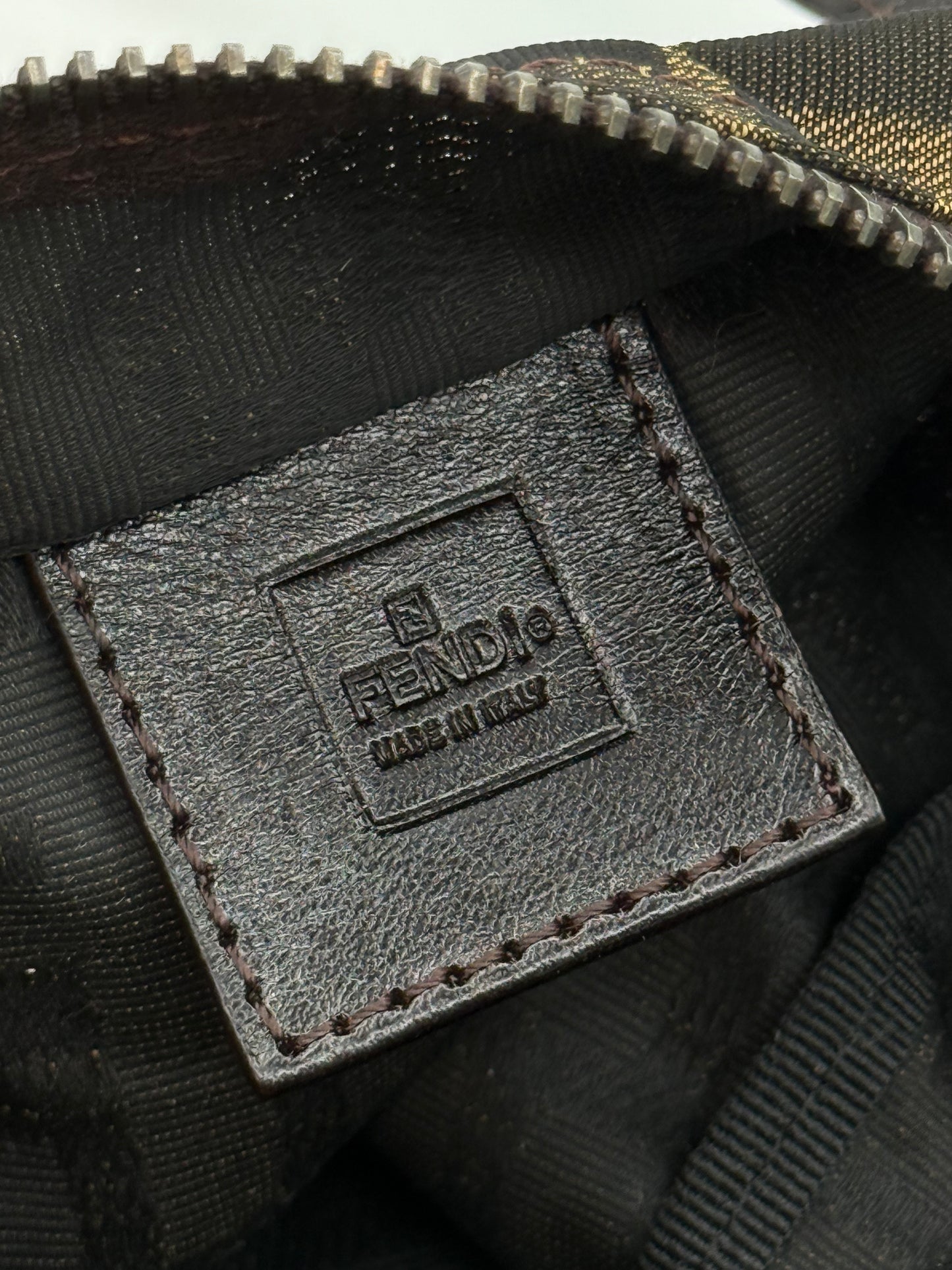 Fendi Zucca Canvas HandBag