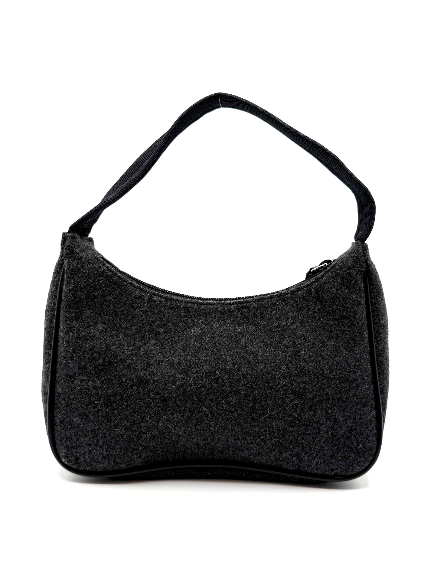 Prada Wool Shoulder Bag