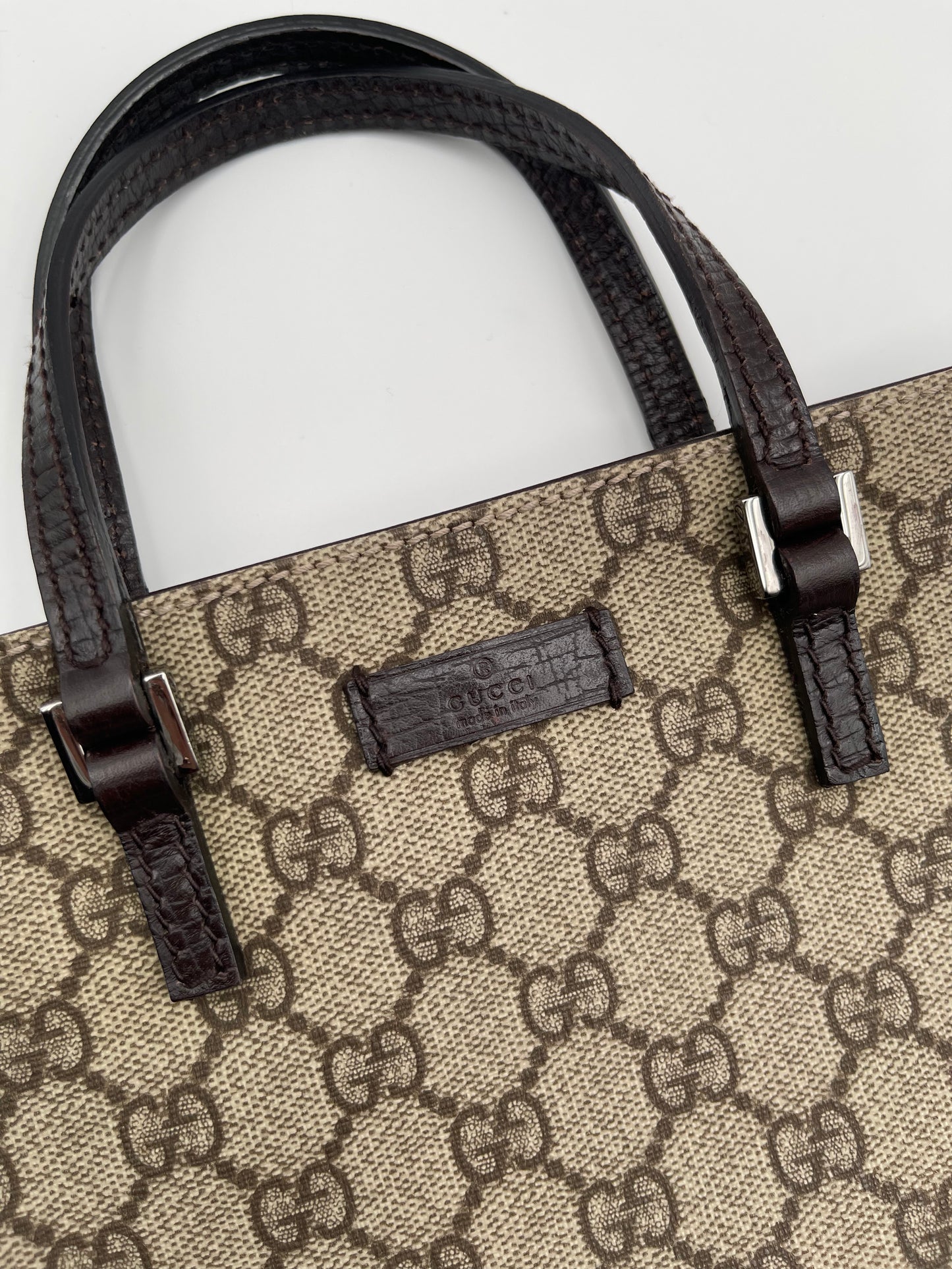 Gucci Monogram Mini Tote Bag