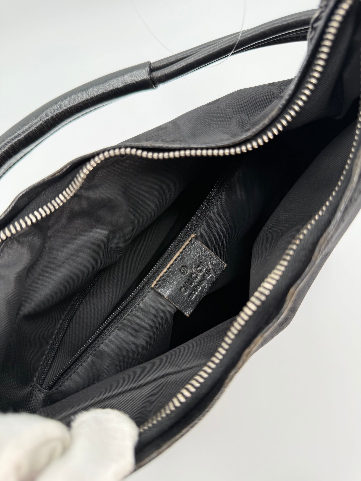 Gucci Nylon Loop Shoulder Bag