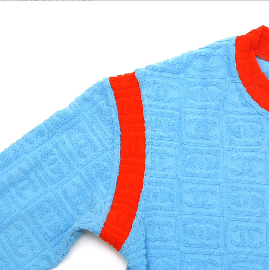 Chanel CC Terry Cloth Jacket