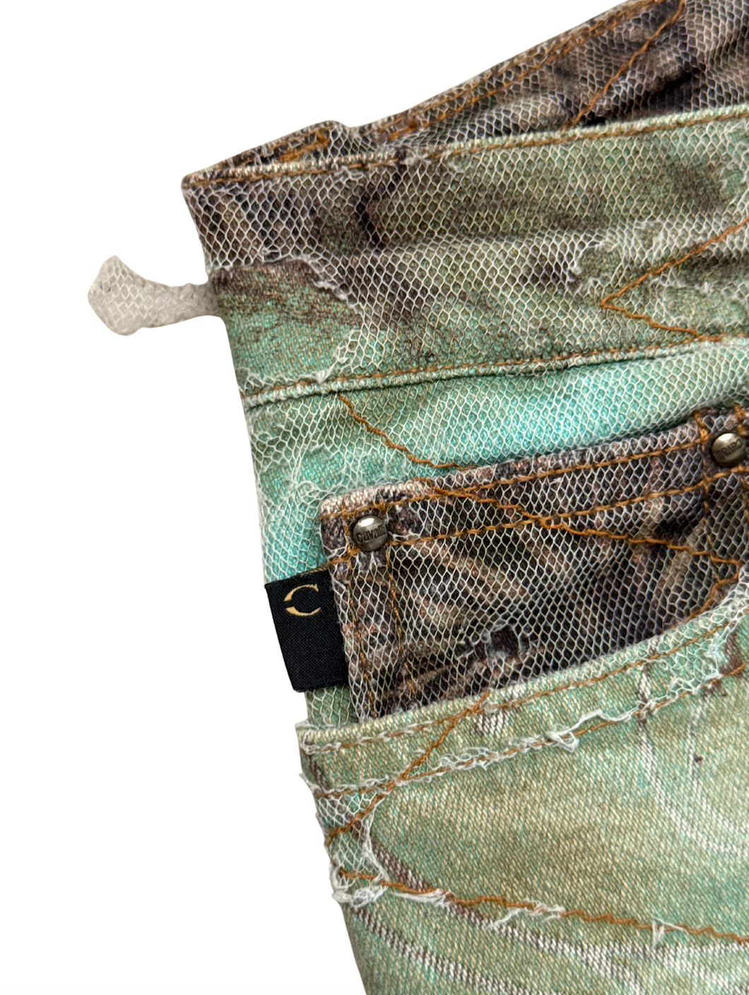 Just Cavalli Distressed Pants