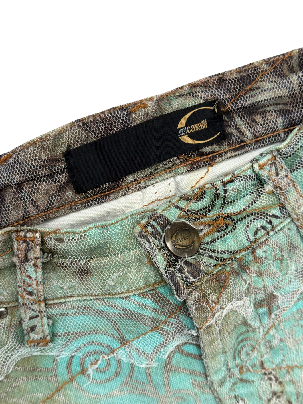 Just Cavalli Distressed Pants