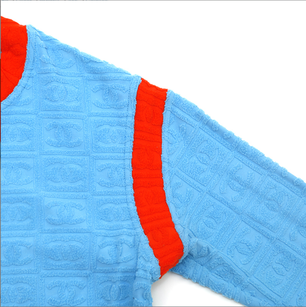 Chanel CC Terry Cloth Jacket