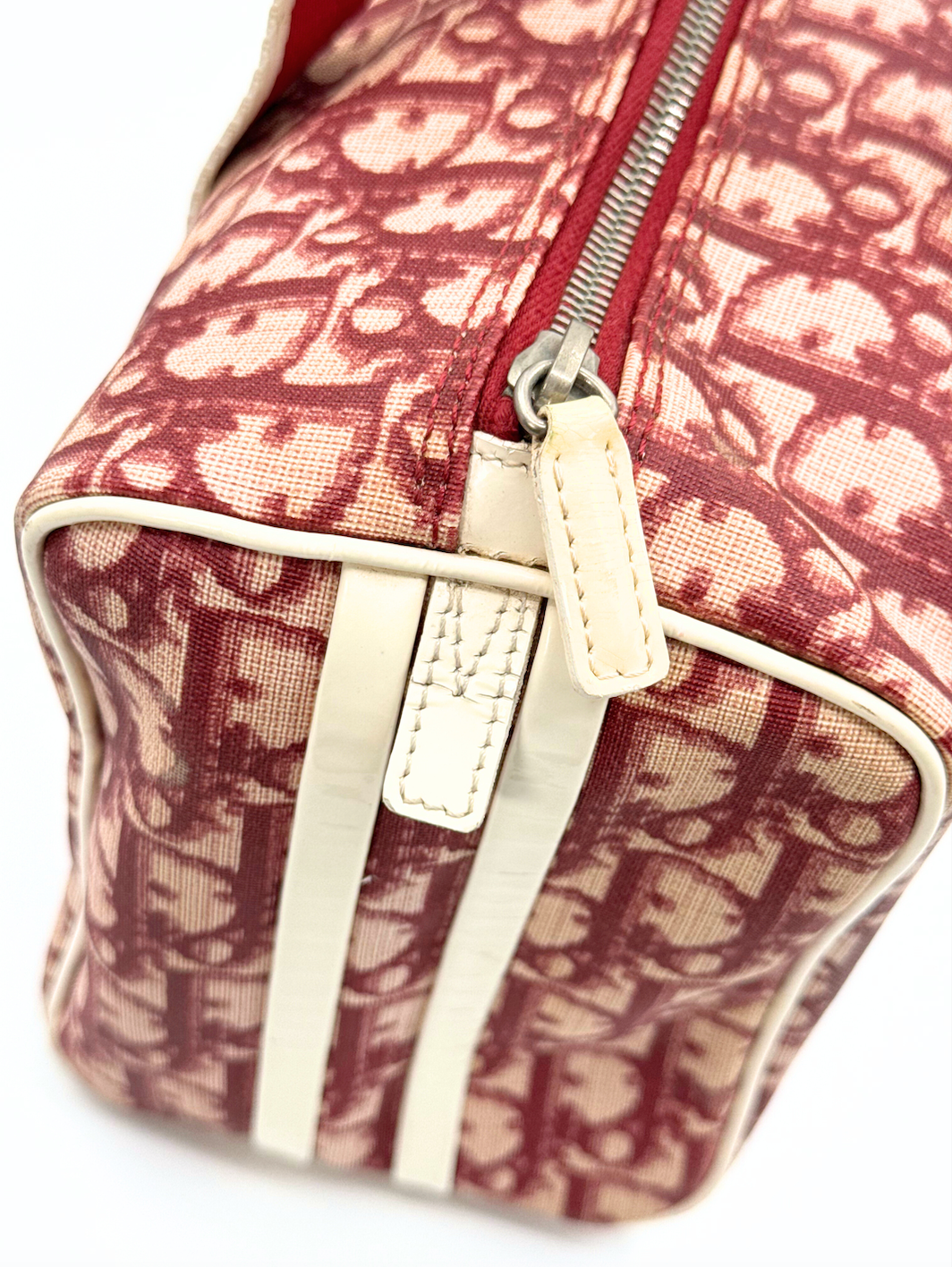 Dior Red Trotter Boston Bag