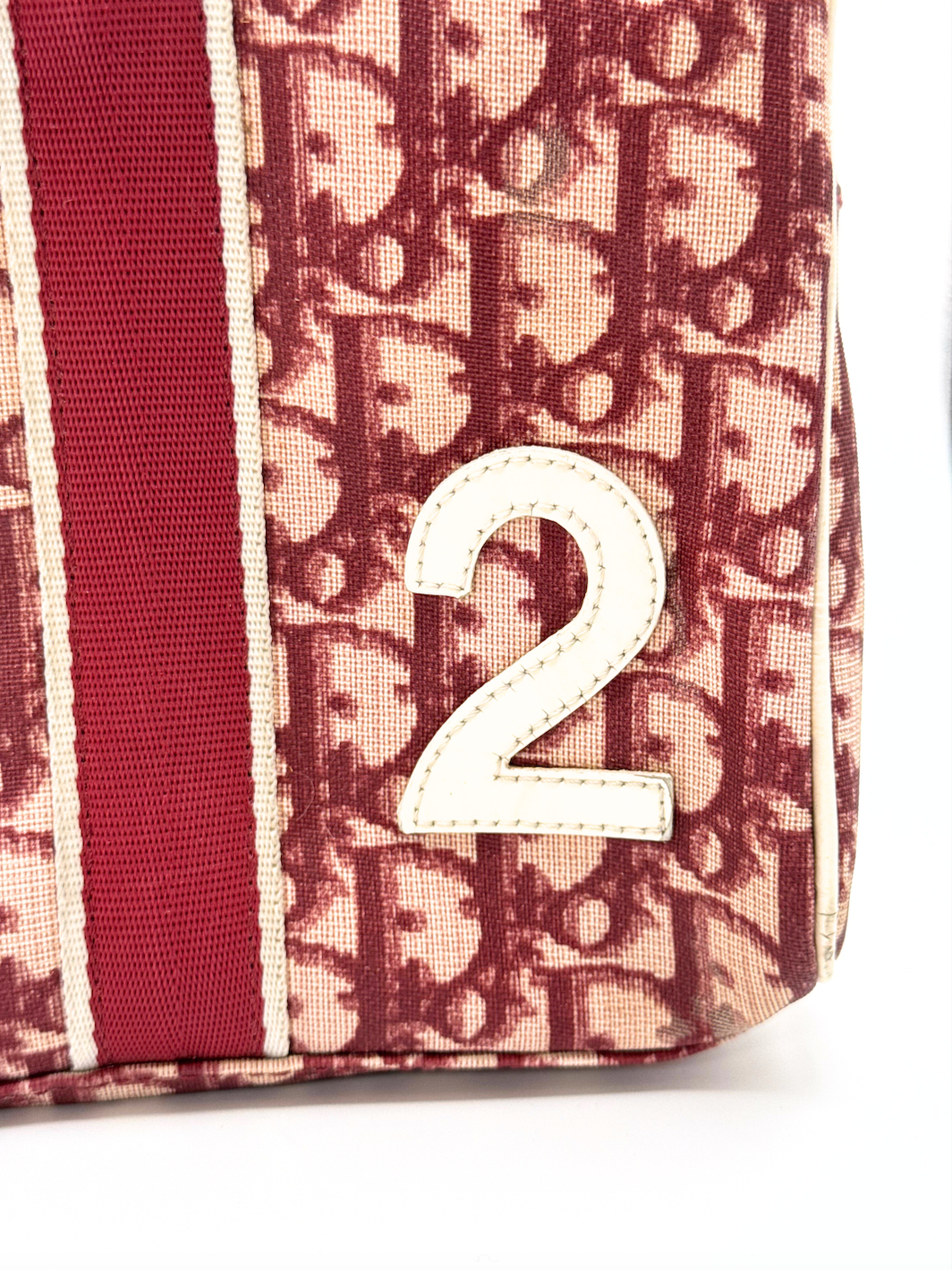 Dior Red Trotter Boston Bag
