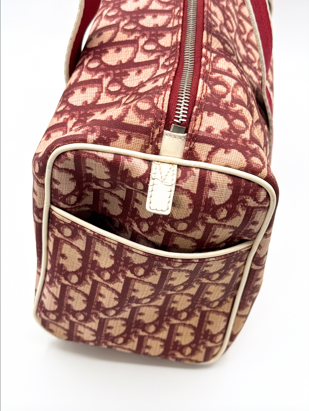 Dior Red Trotter Boston Bag