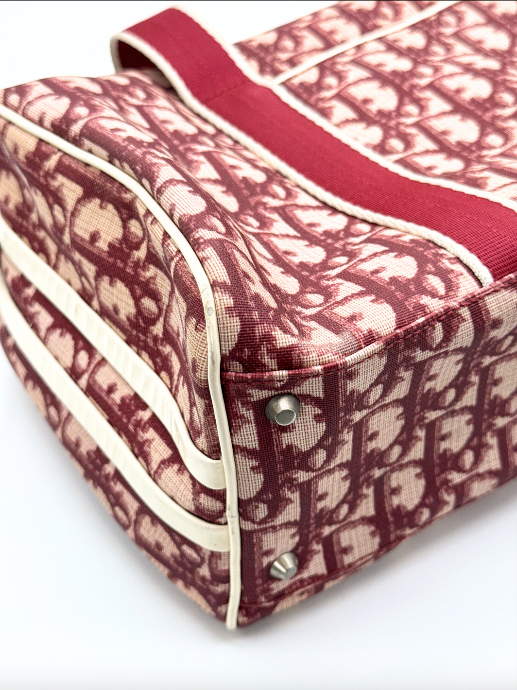 Dior Red Trotter Boston Bag