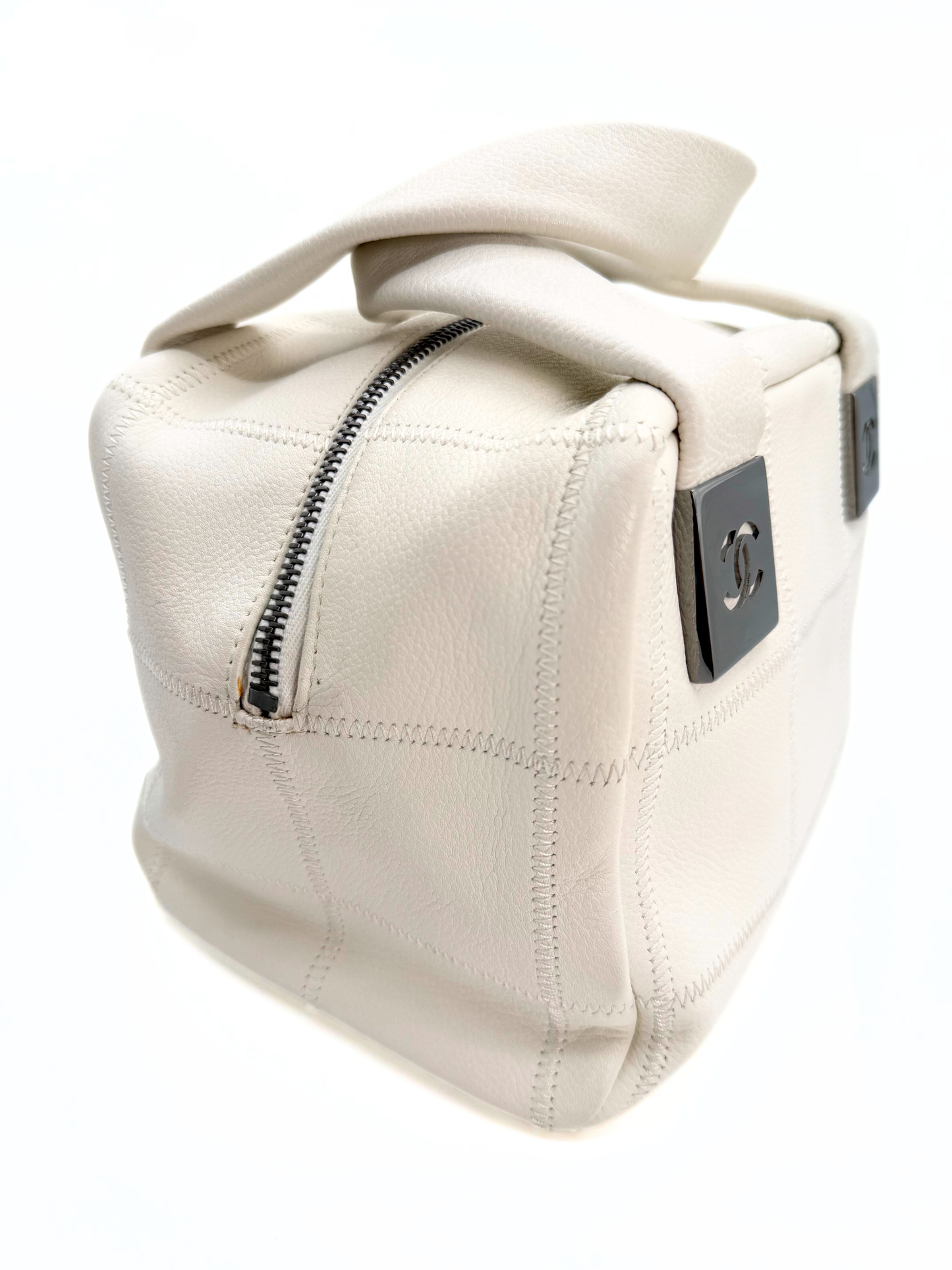 Chanel Chocolate Bar Boston Bag