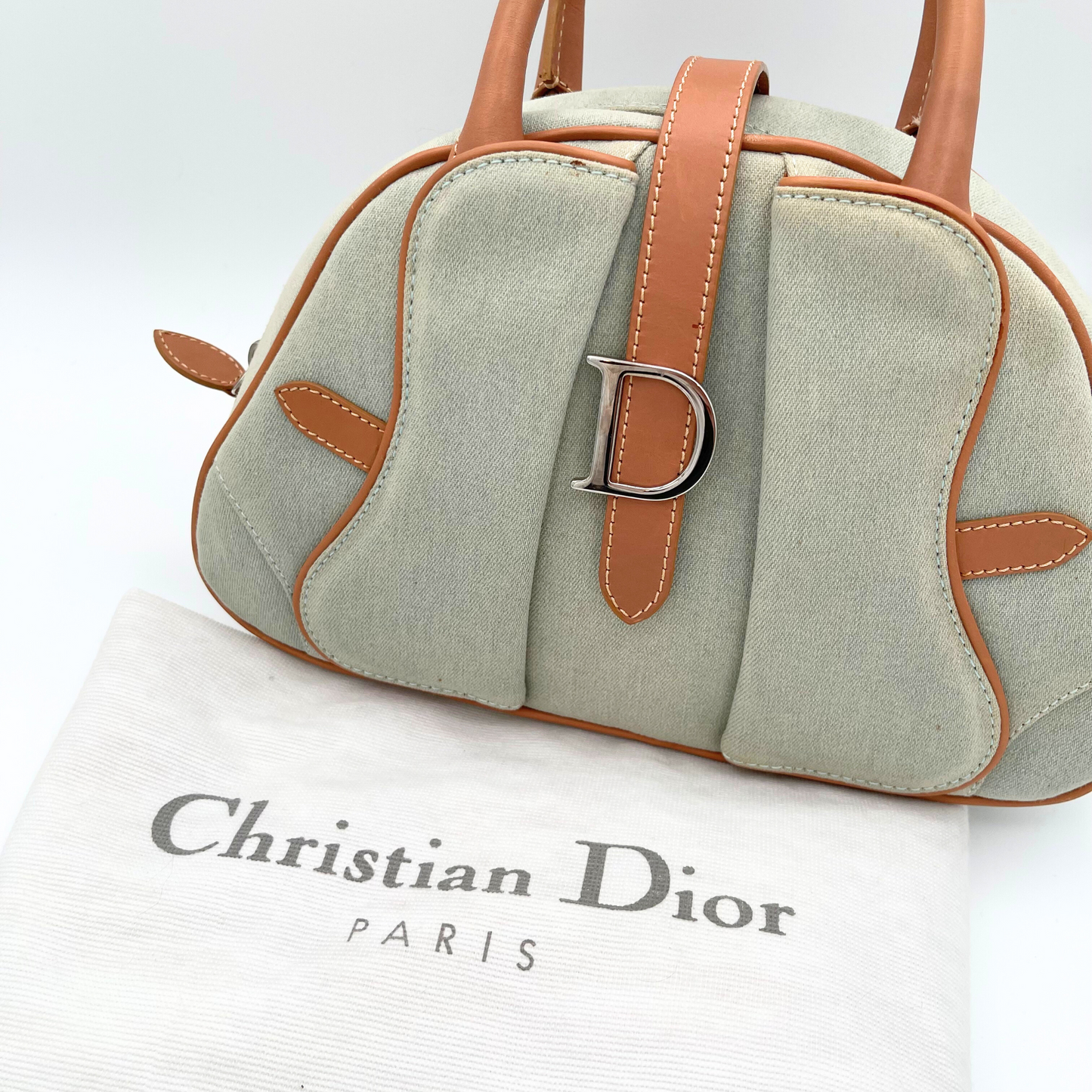 Dior Saddle Bowler Bag