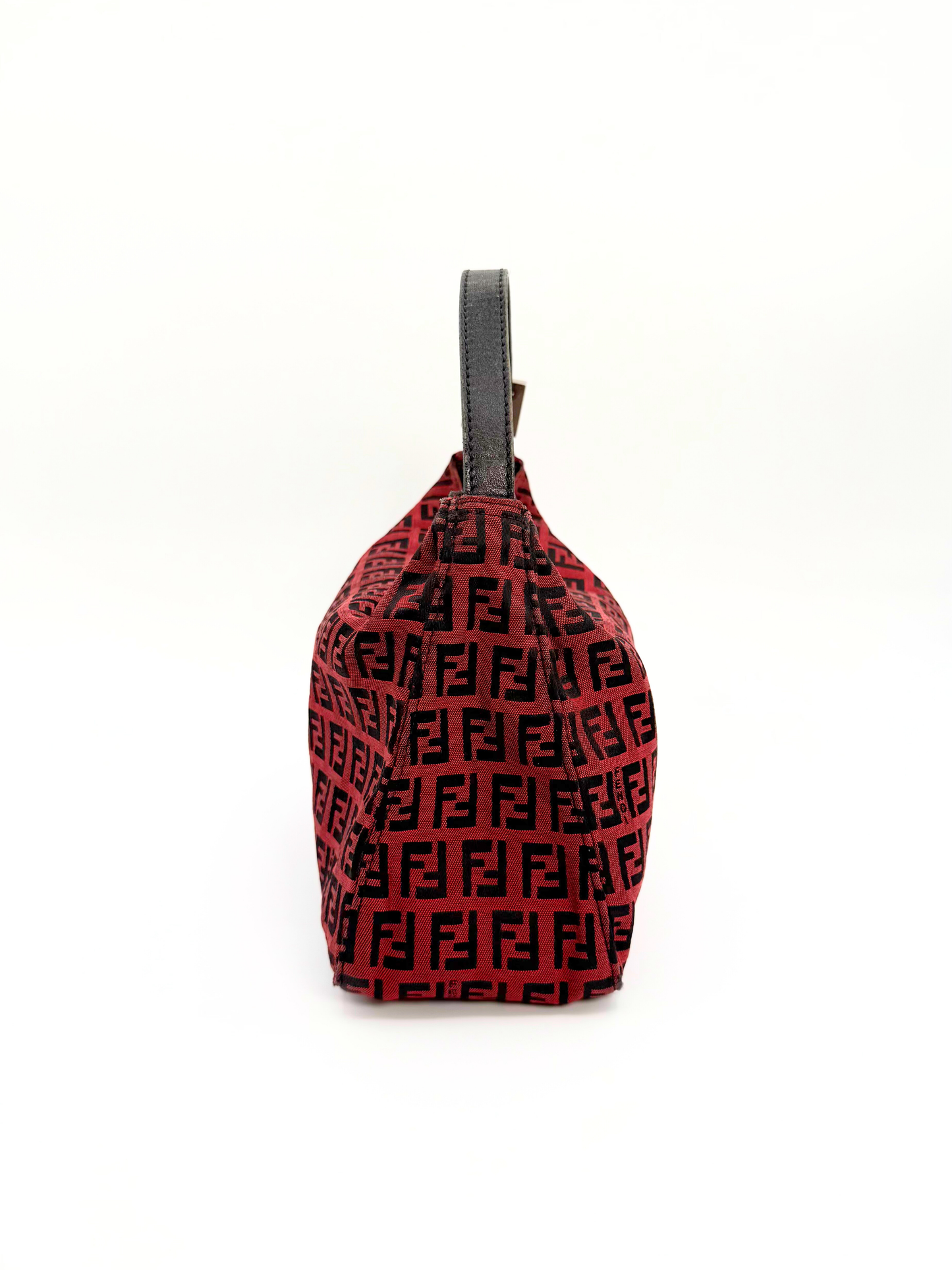 Red Fendi Zucchino Pochette