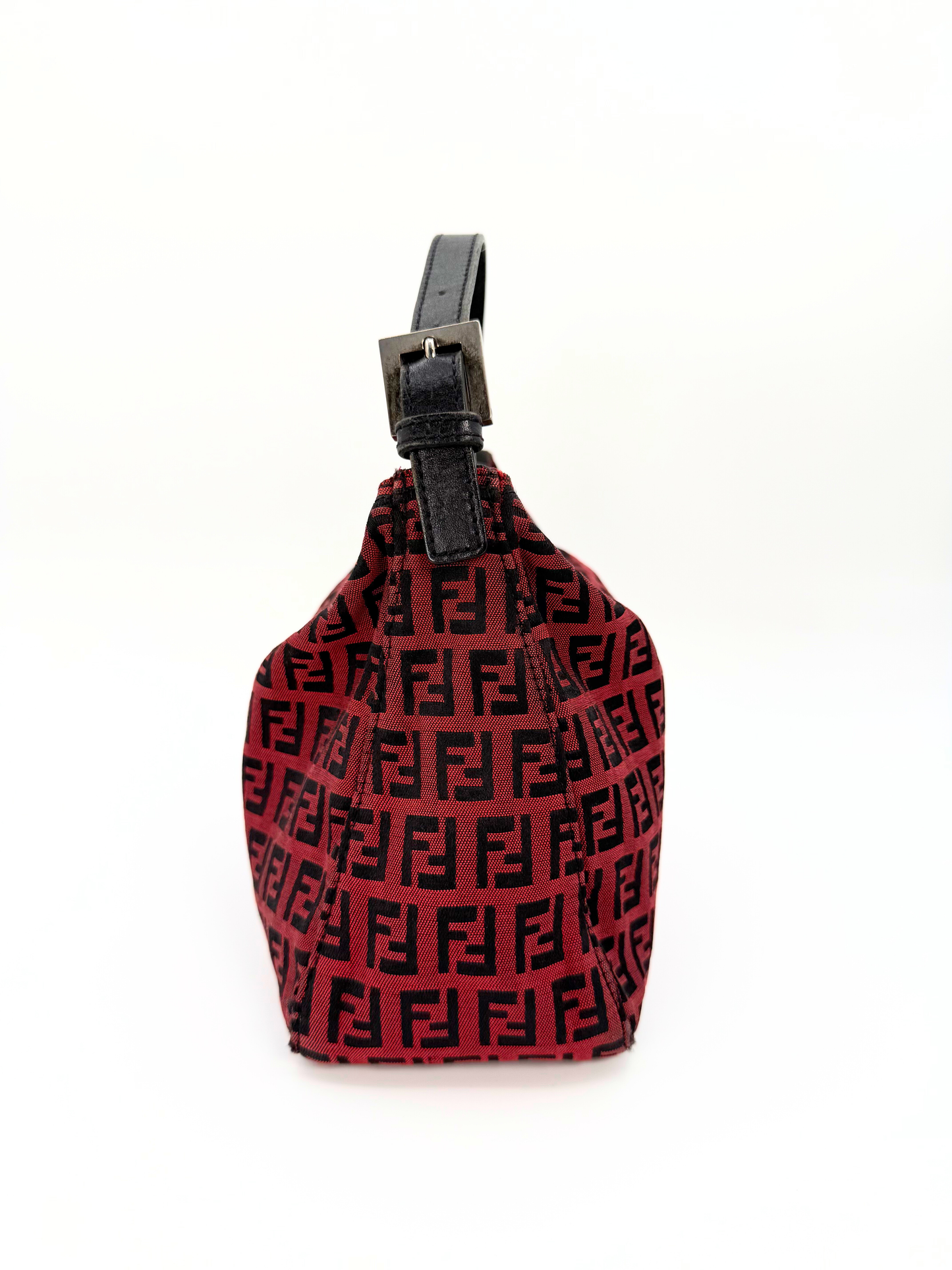 Red Fendi Zucchino Pochette