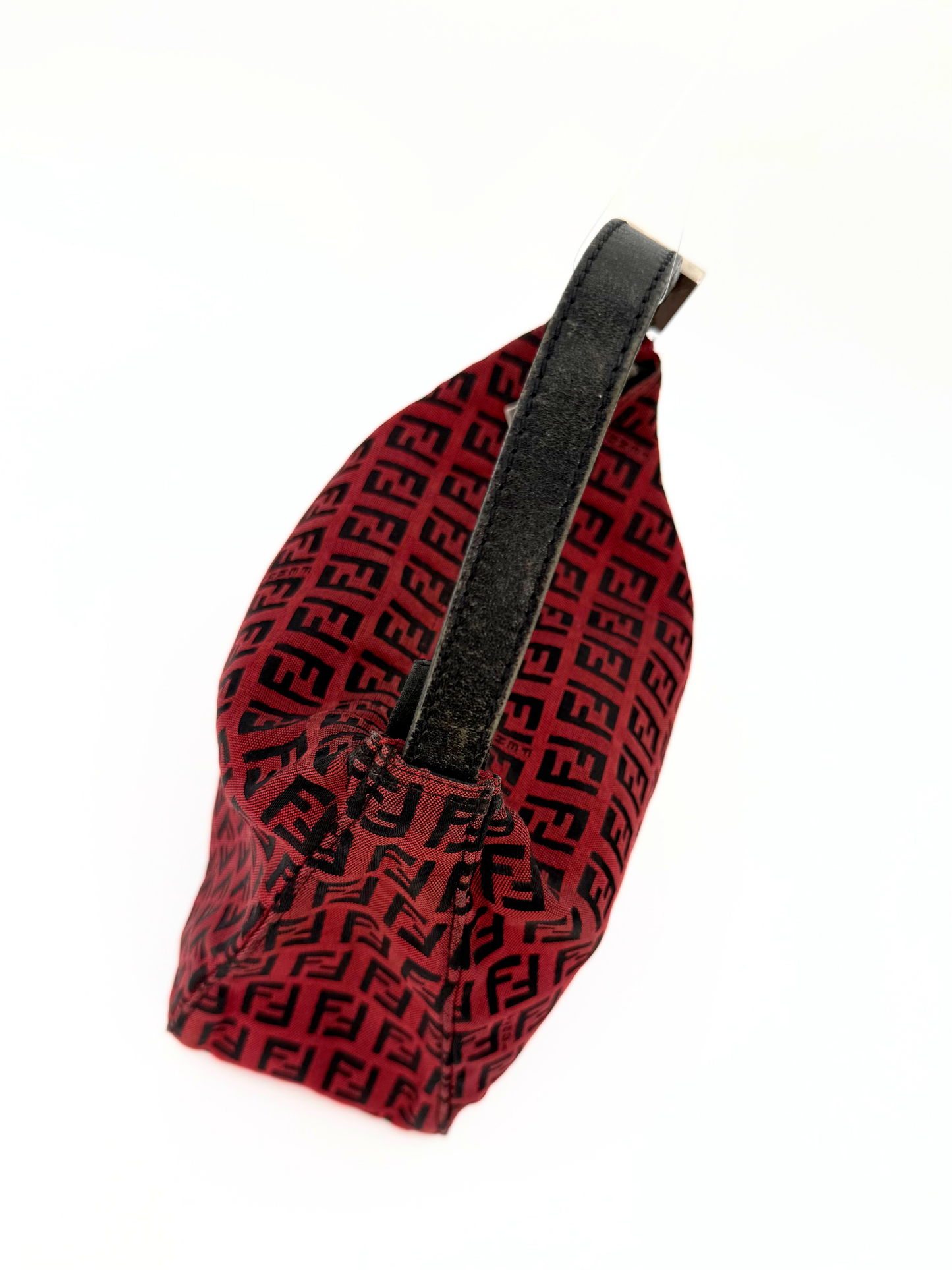 Red Fendi Zucchino Pochette