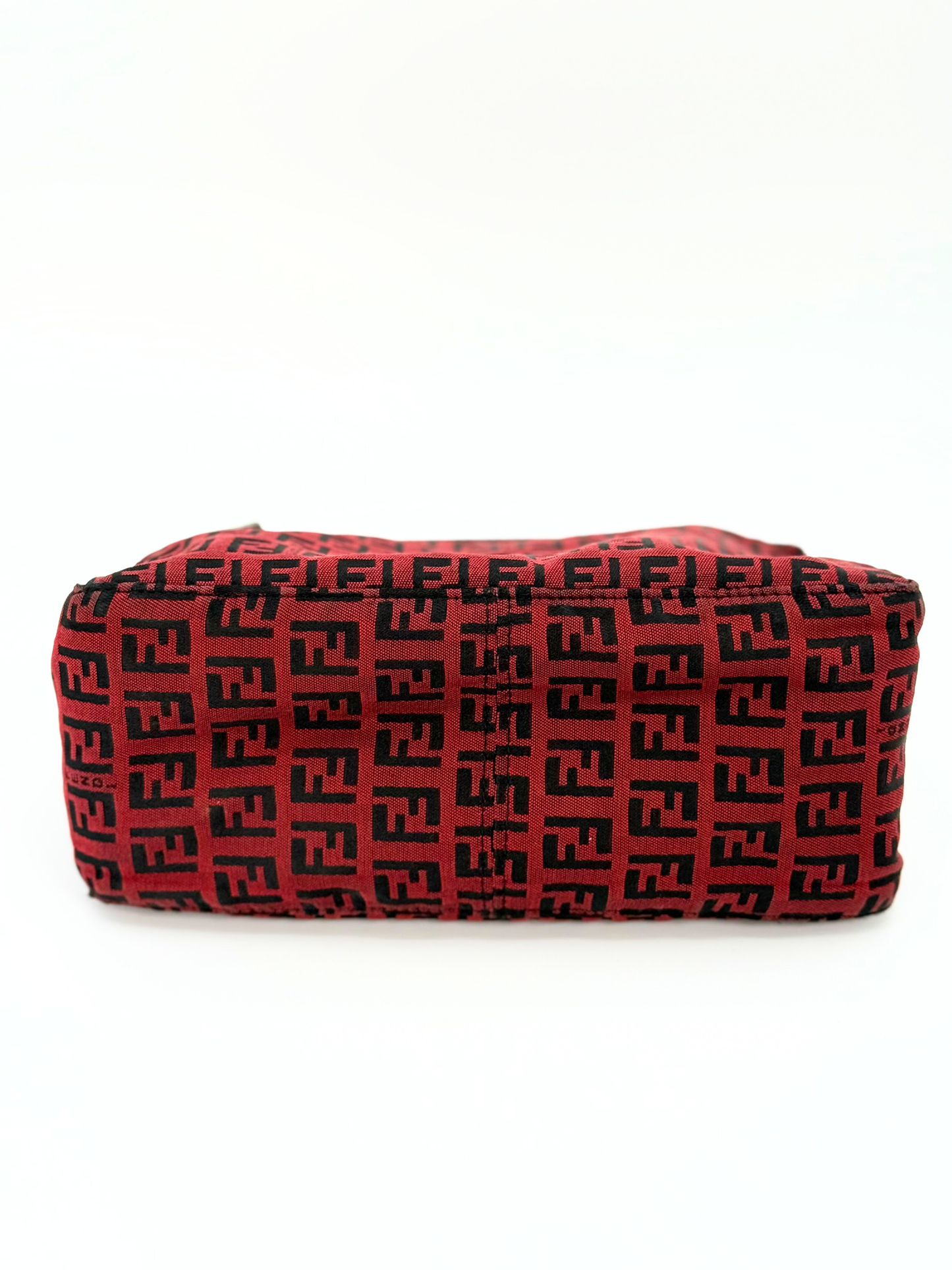 Red Fendi Zucchino Pochette