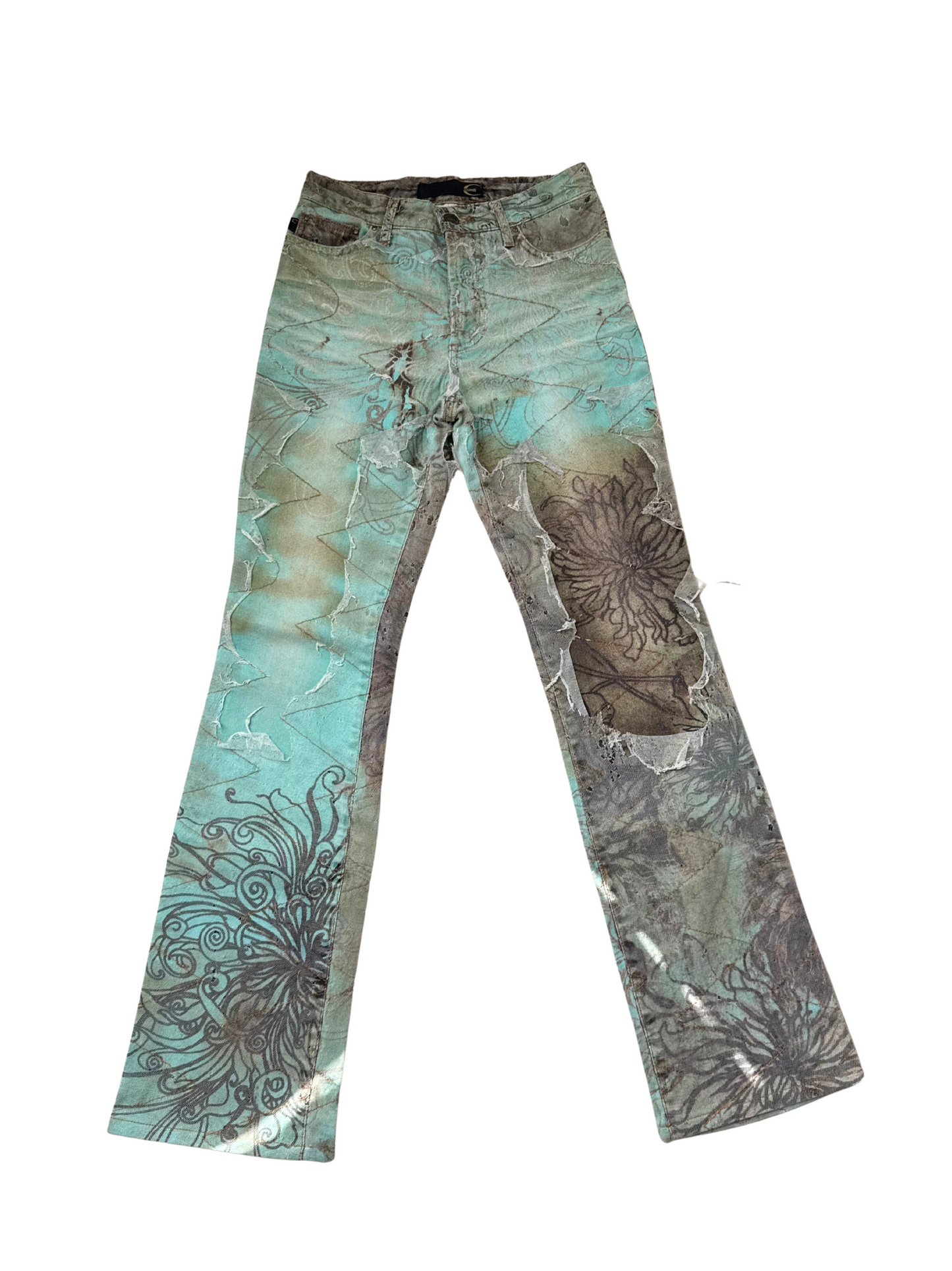 Just Cavalli Distressed Pants