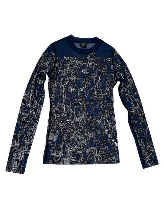Jean Paul Gaultier Scribble Top