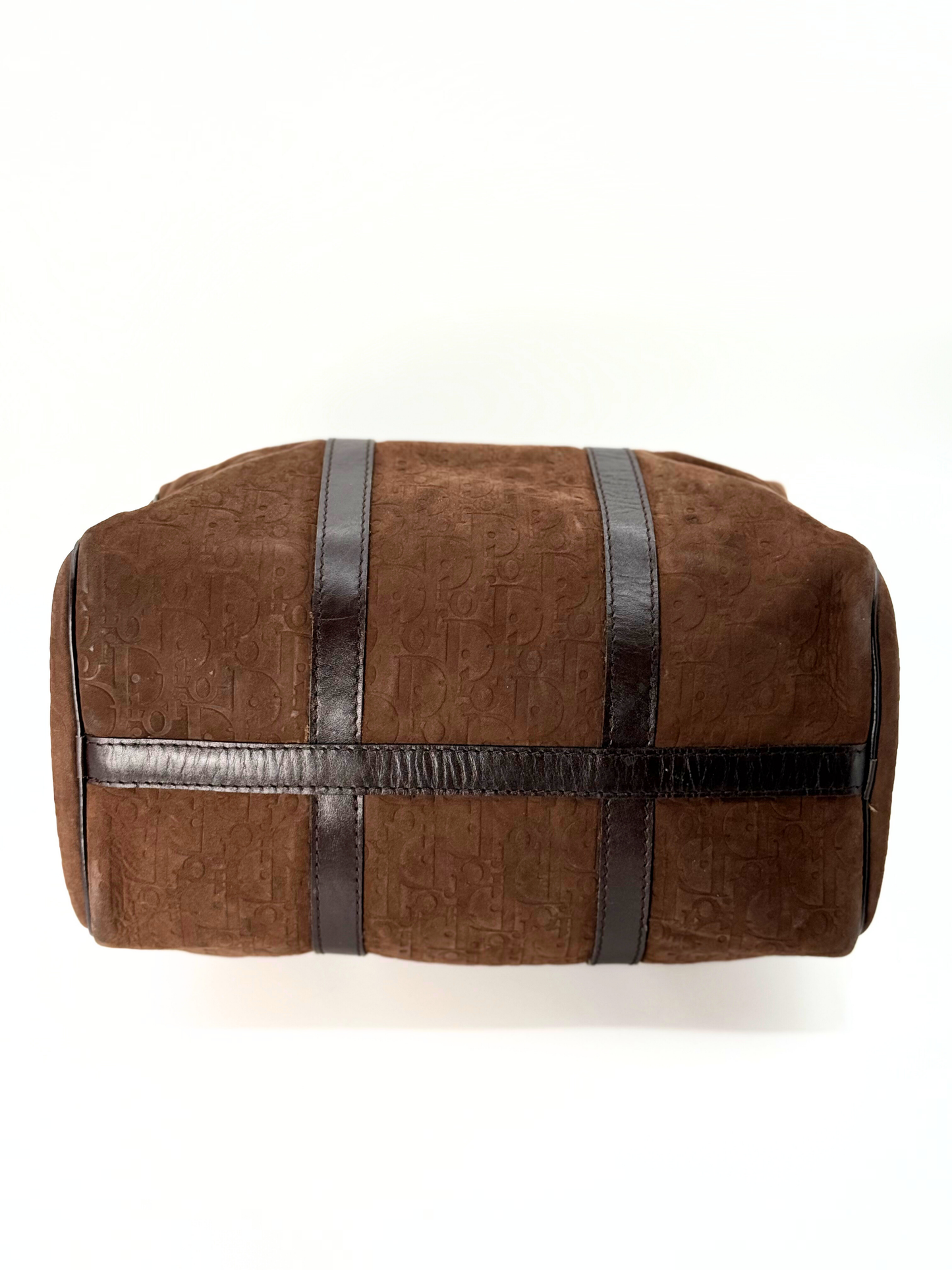 Dior Suede Embossed Boston 30