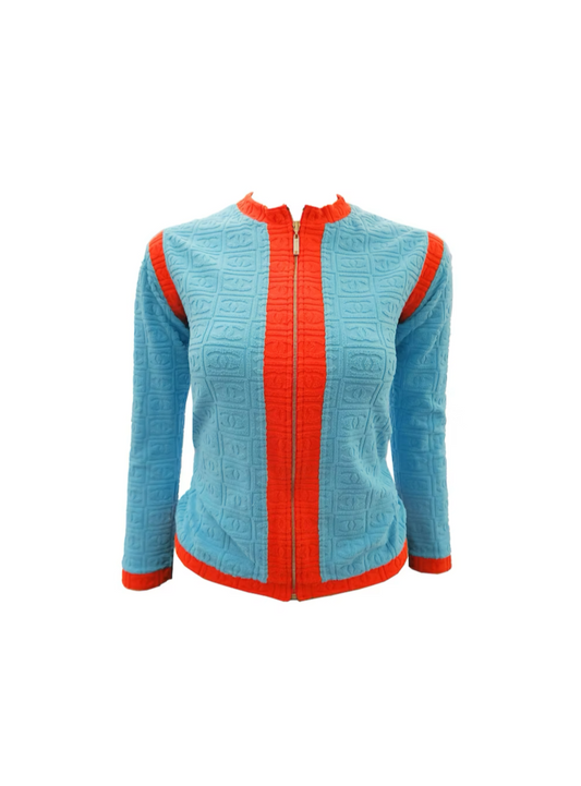 Chanel CC Terry Cloth Jacket