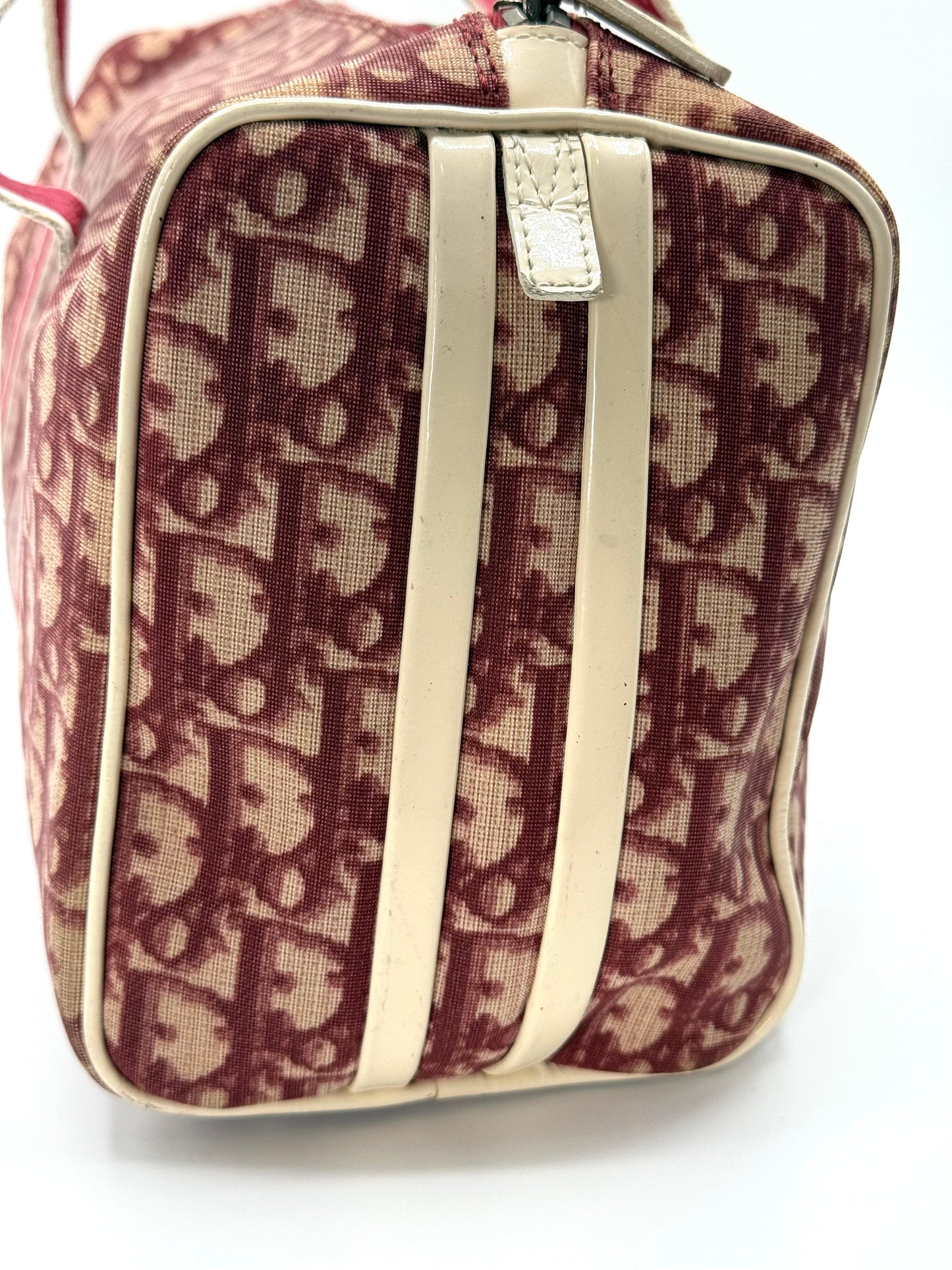 Dior Diorissimo Red Top Handle Bag