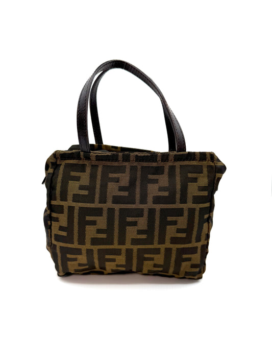 Fendi Zucca Canvas HandBag