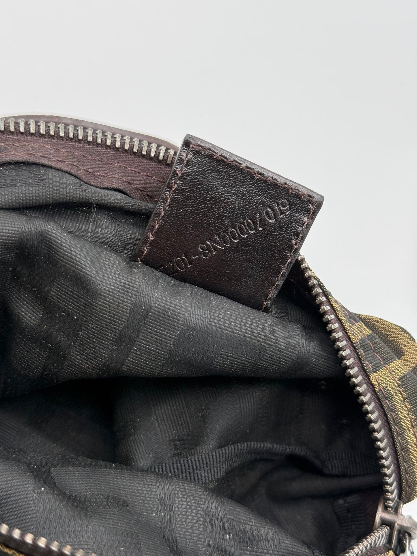 Fendi Zucca Canvas HandBag