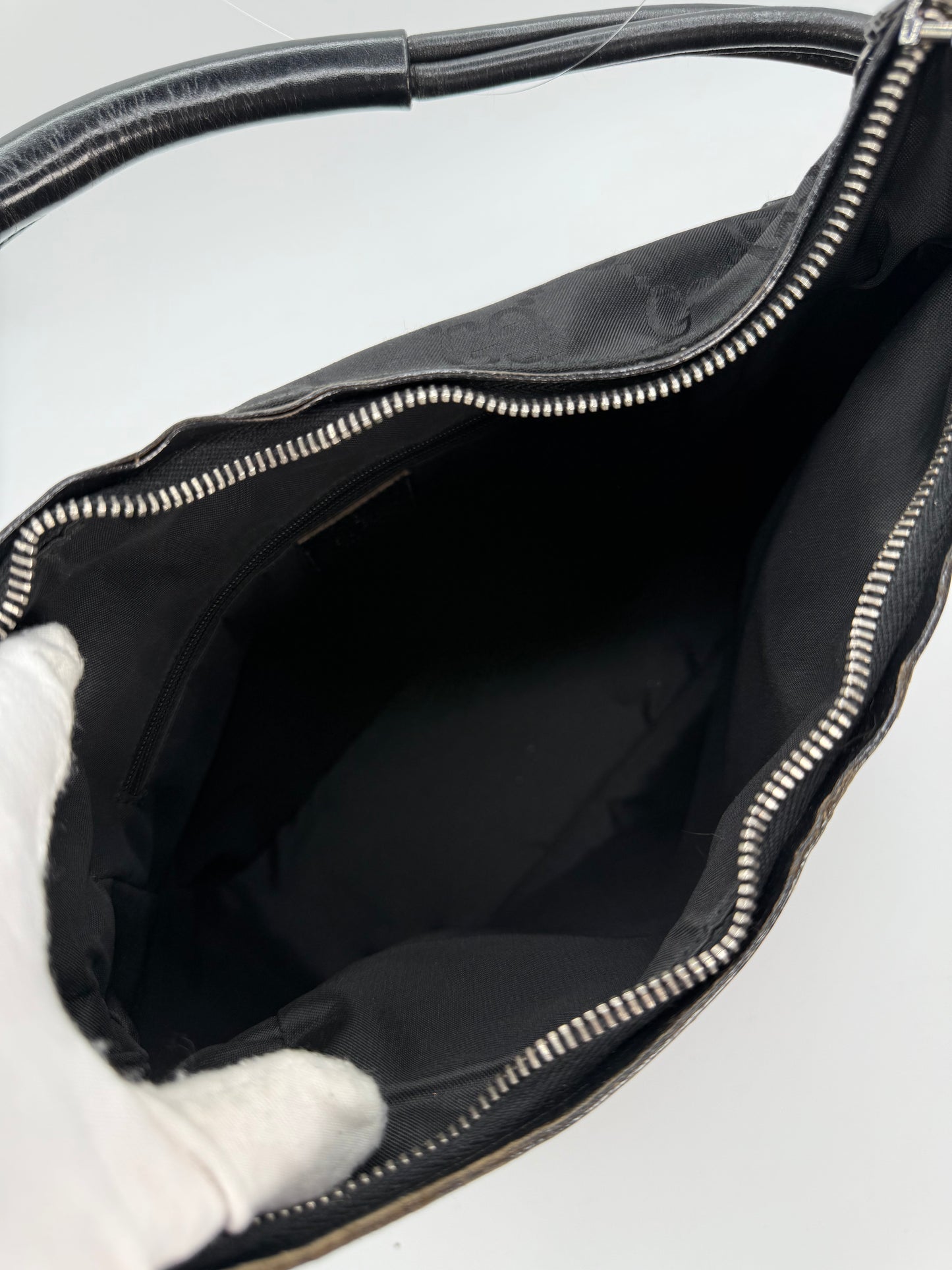 Gucci Nylon Loop Shoulder Bag