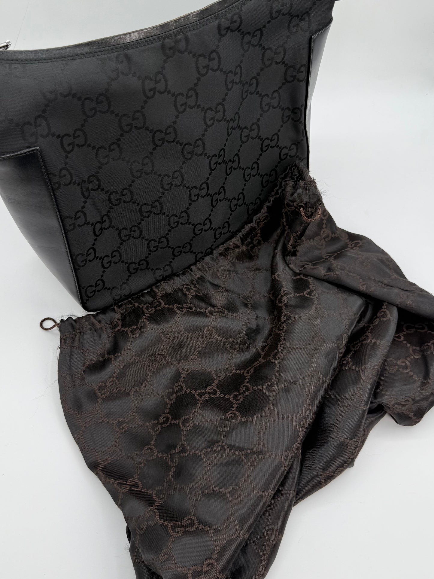 Gucci Nylon Loop Shoulder Bag