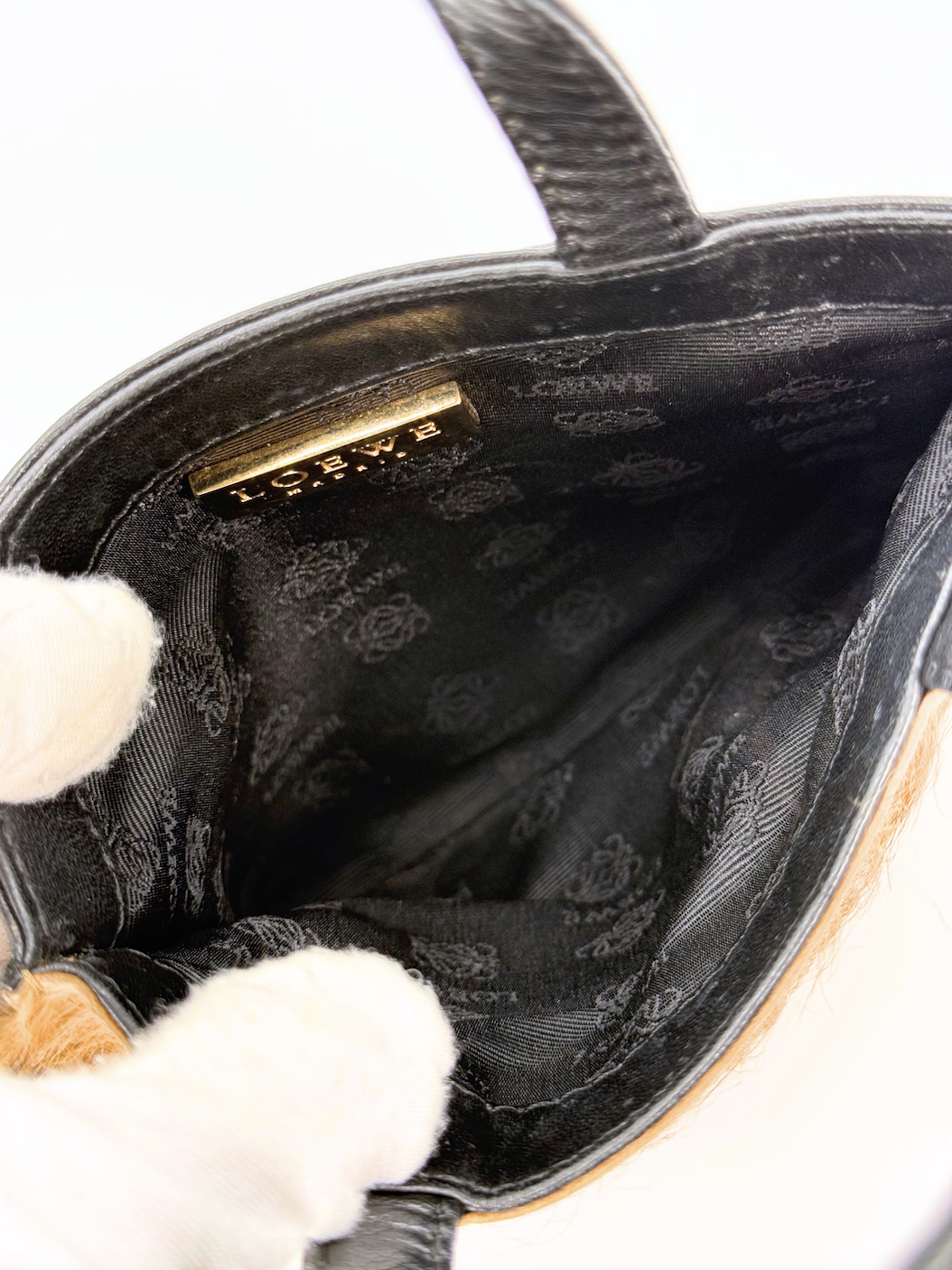 Loewe Mini Pony Hair Bag