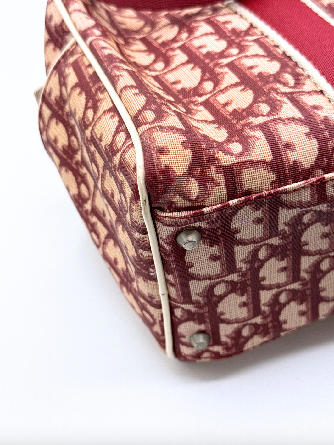 Dior Red Trotter Boston Bag